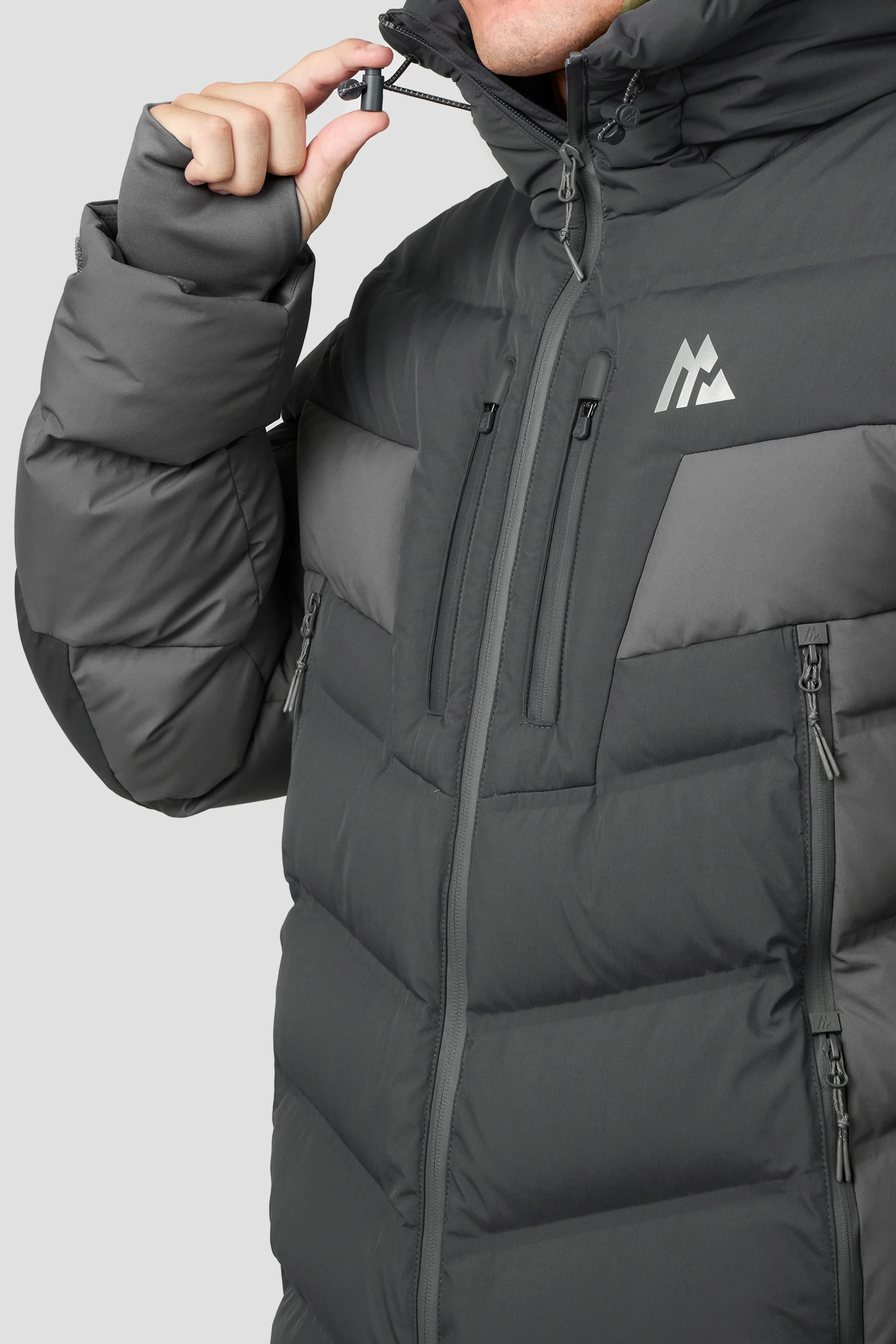 Arcs 2.0 Down Jacket - Asphalt/Cement Grey - Image 9