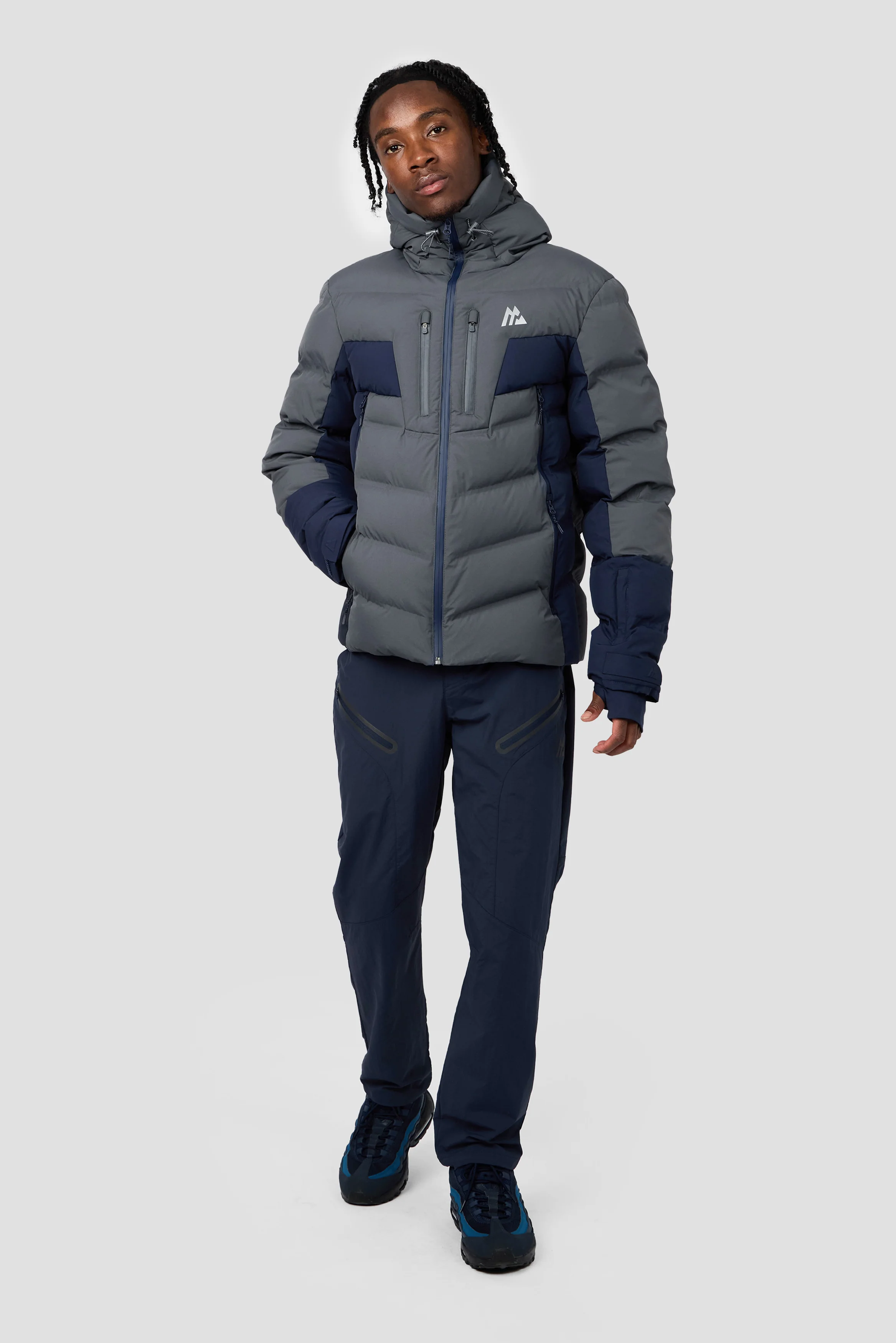 Arcs 2.0 Down Jacket - Slate Grey/Midnight Blue - Image 3