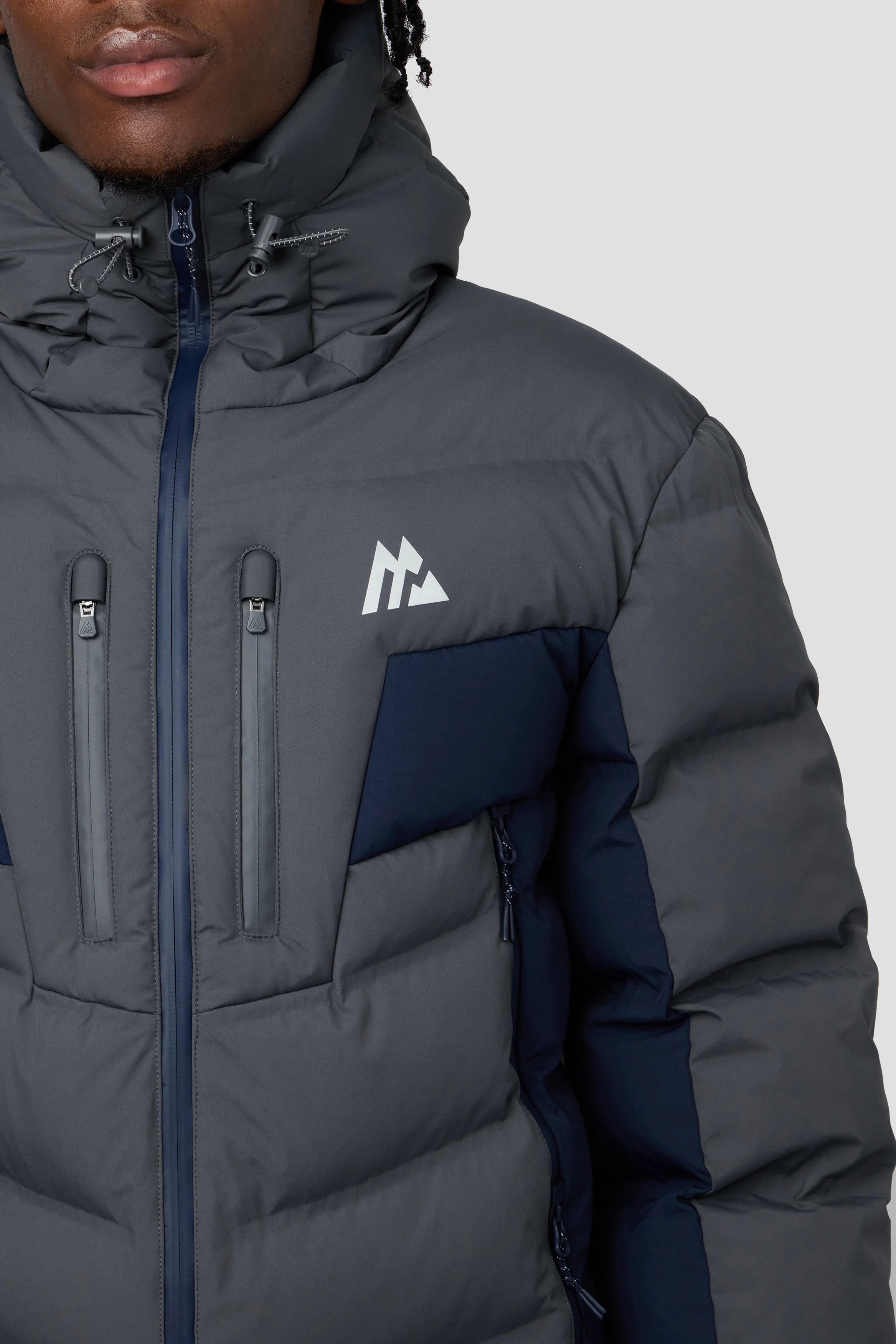 Arcs 2.0 Down Jacket - Slate Grey/Midnight Blue - Image 5