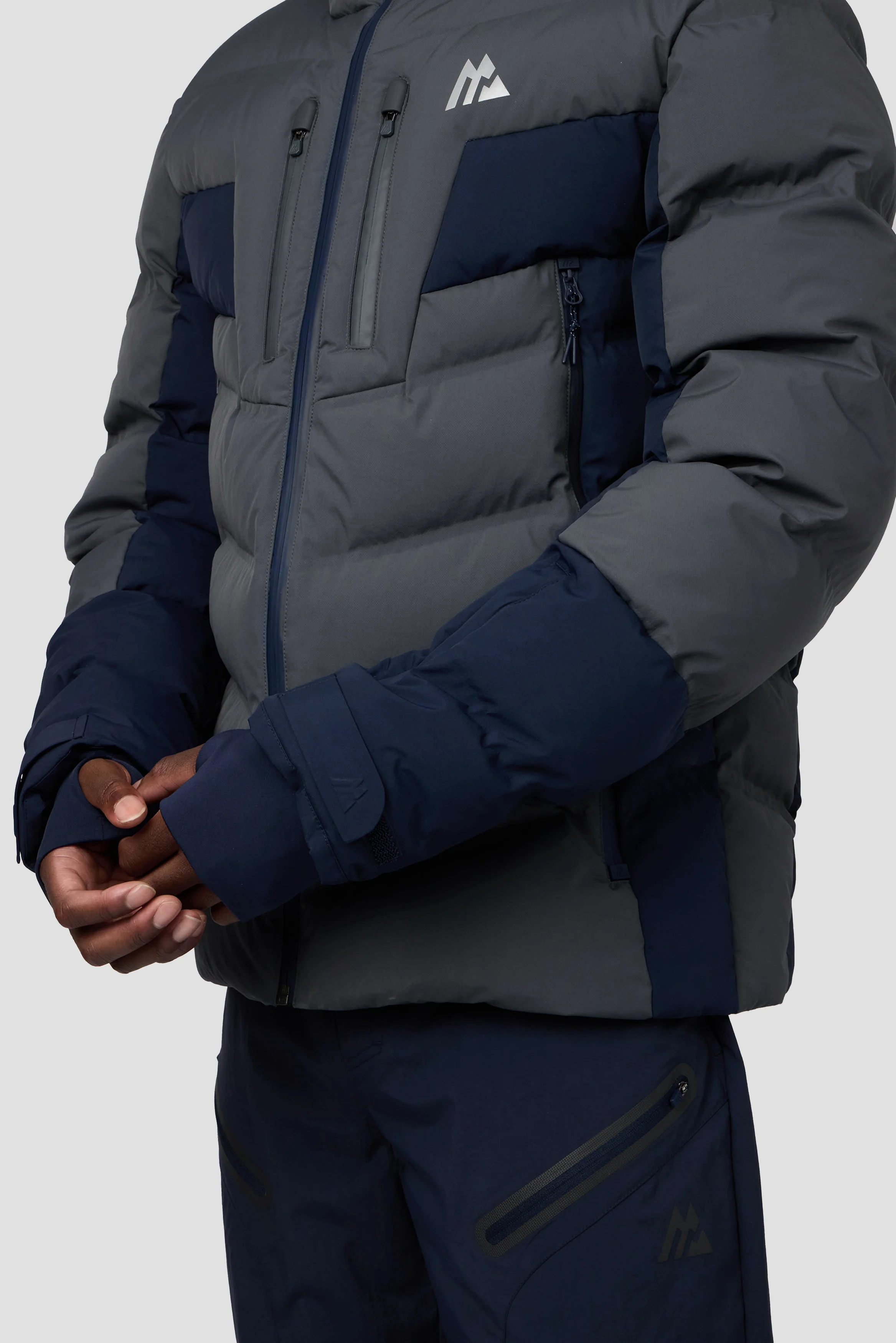Arcs 2.0 Down Jacket - Slate Grey/Midnight Blue - Image 7