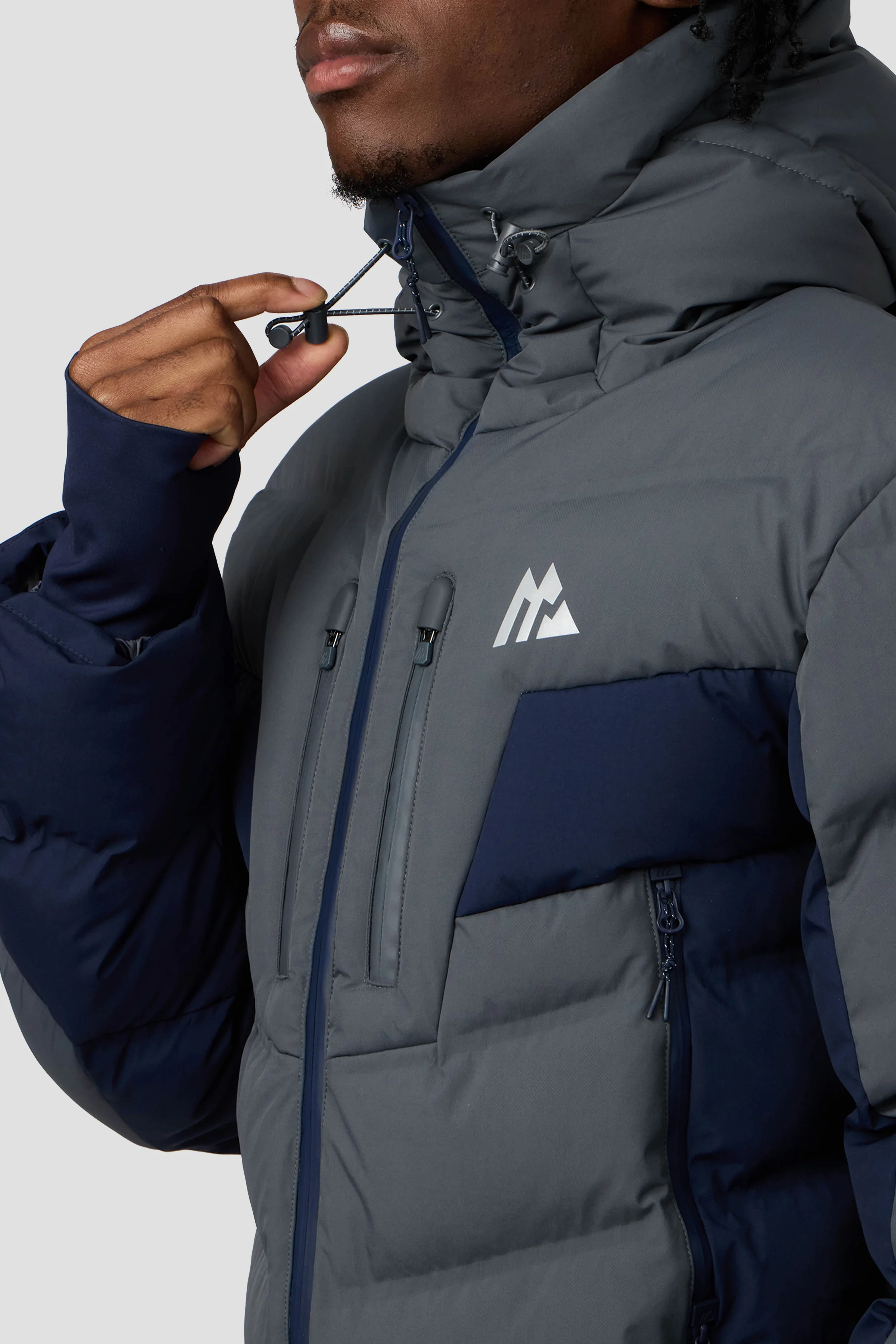 Arcs 2.0 Down Jacket - Slate Grey/Midnight Blue - Image 9