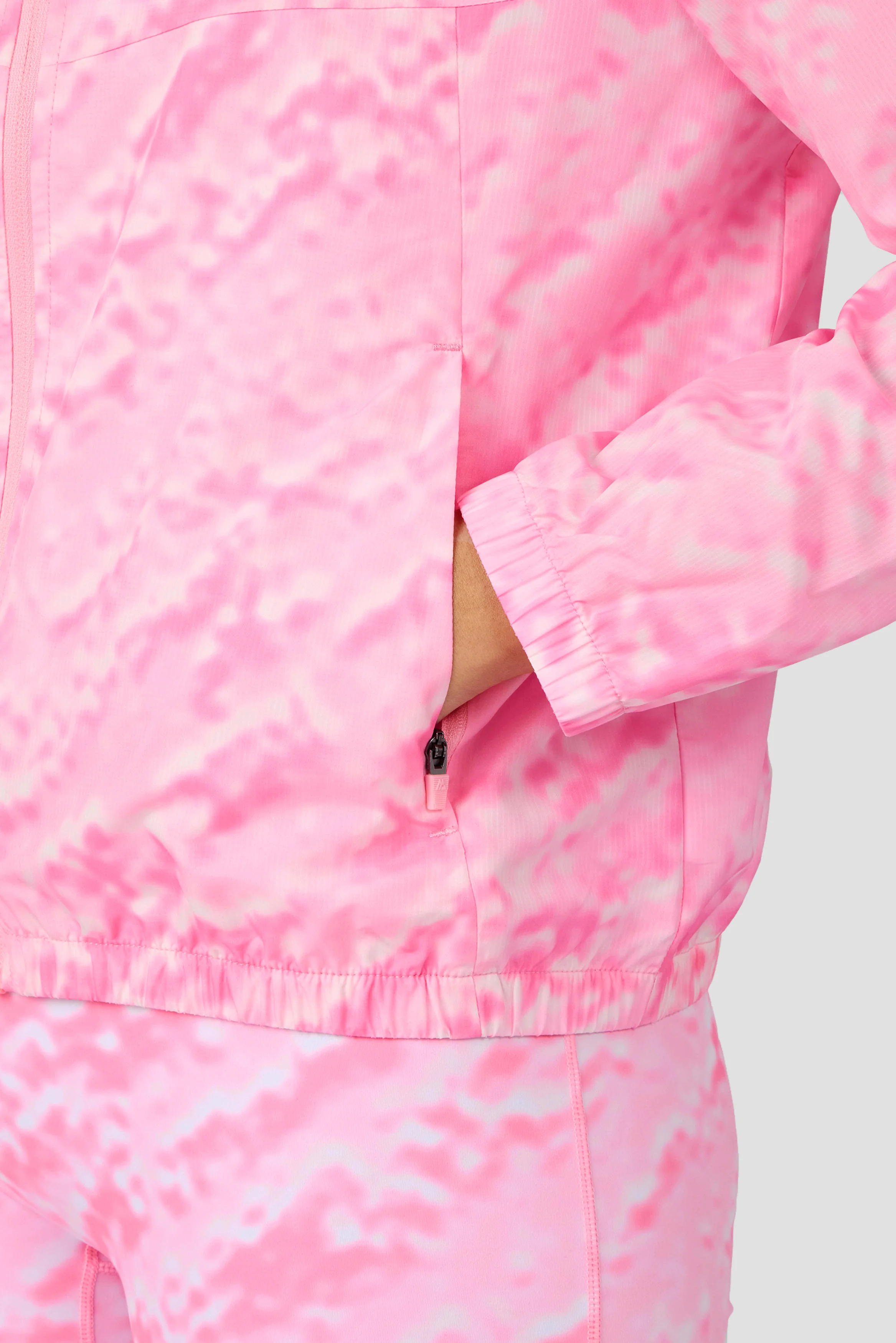 Girls Celeste Windbreaker  - Candy Floss/Fuchsia/White - Image 4