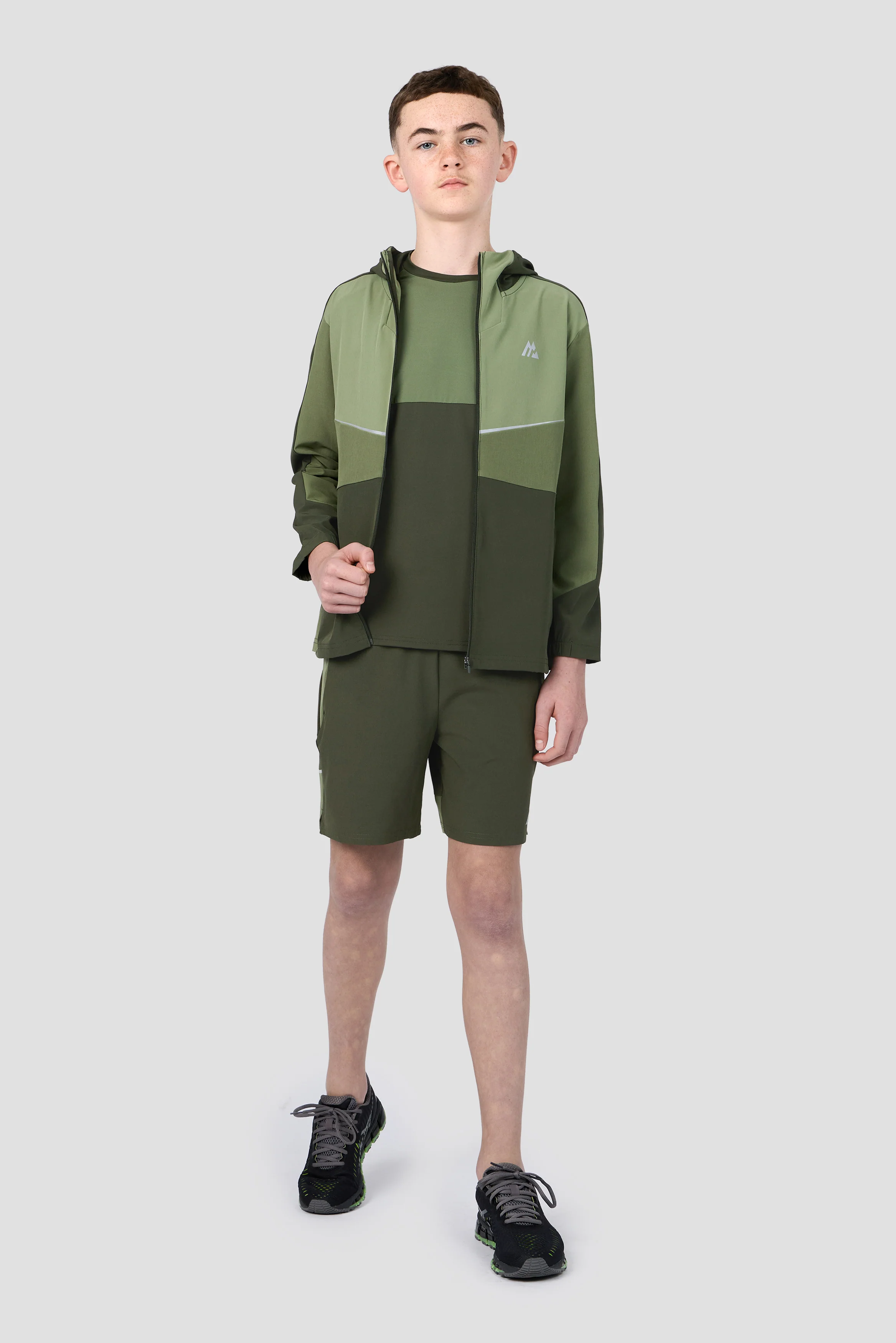 Boys Cerberus Jacket - Elm/Fleck/Orchard - Image 7