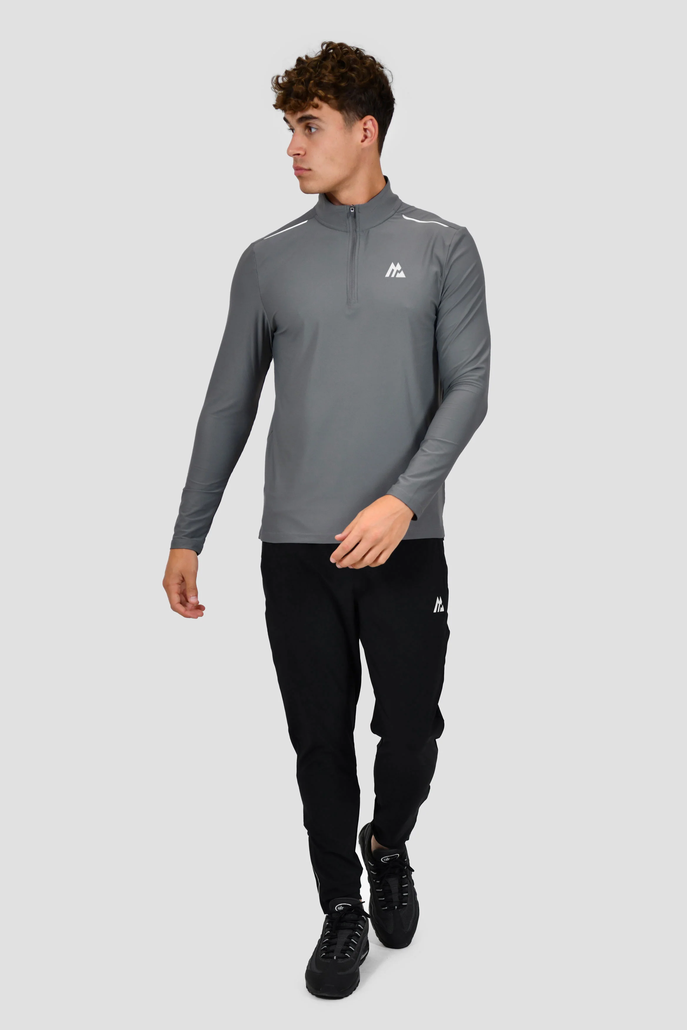 Charge 2.0 1/4 Zip - Cement Grey - Image 3