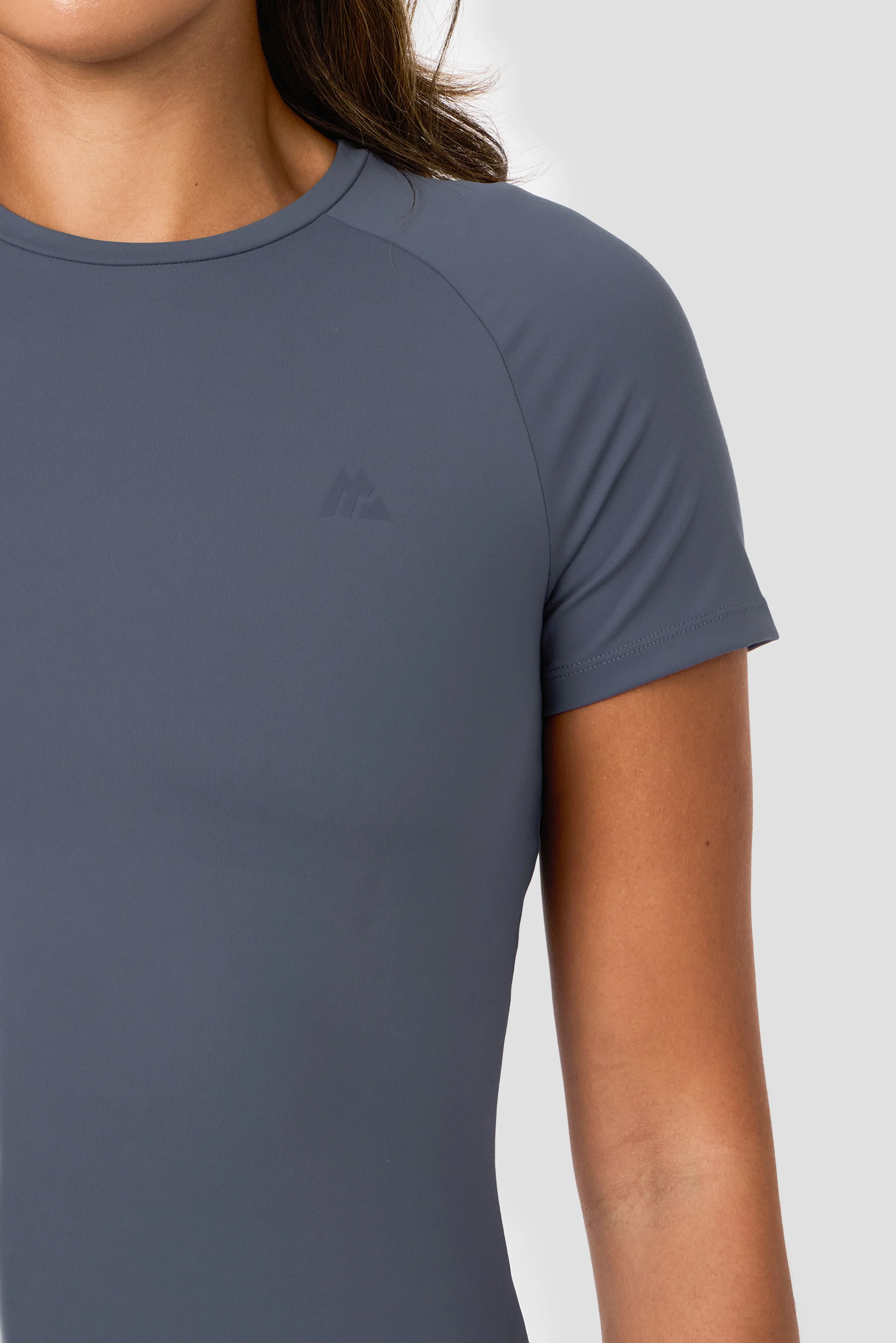 Form Baby T-Shirt - Greyed Indigo - Image 5