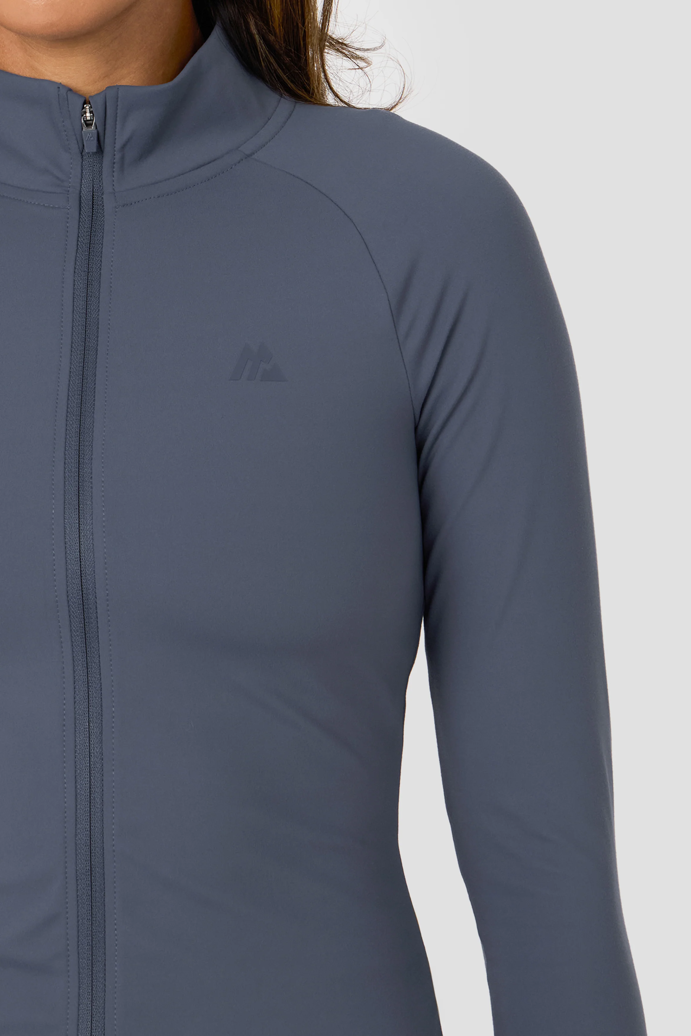 Form Full Zip - Greyed Indigo - Image 5