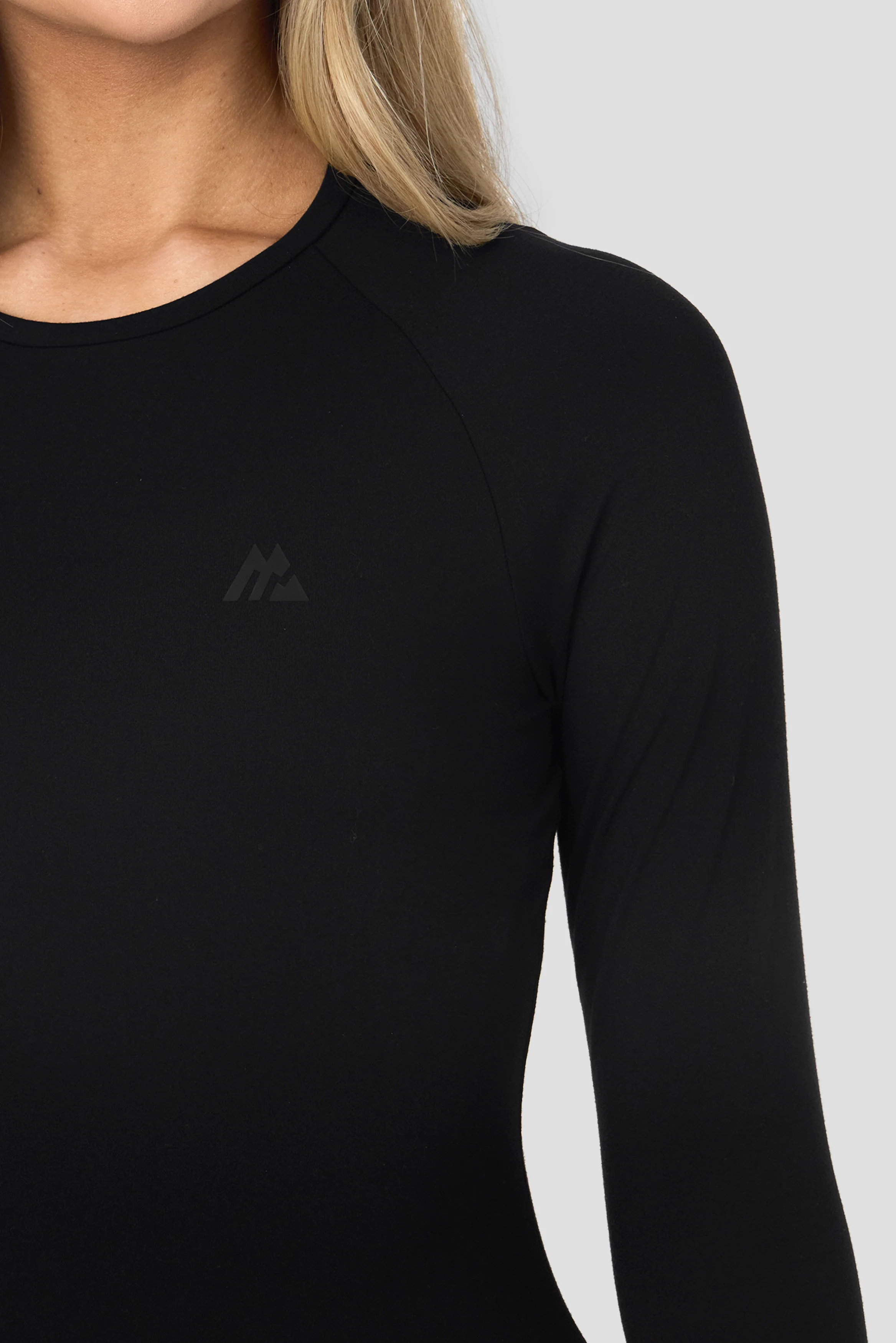 Form Long Sleeve T-Shirt - Black - Image 4