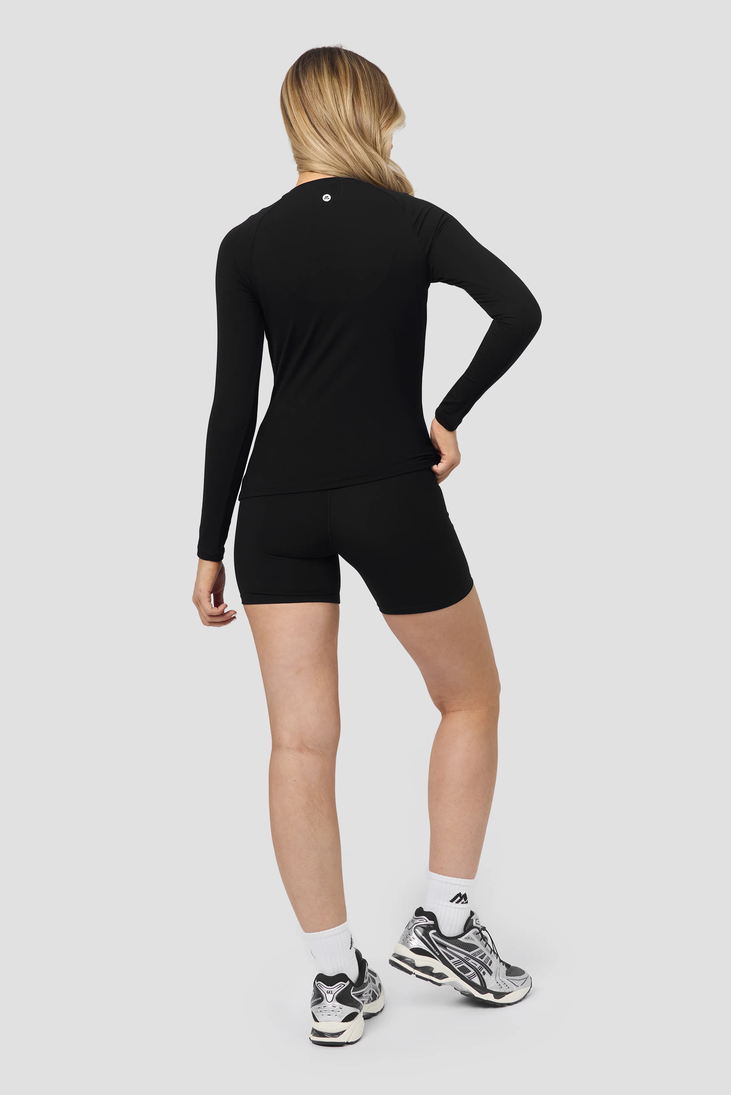 Form Long Sleeve T-Shirt - Black - Image 5