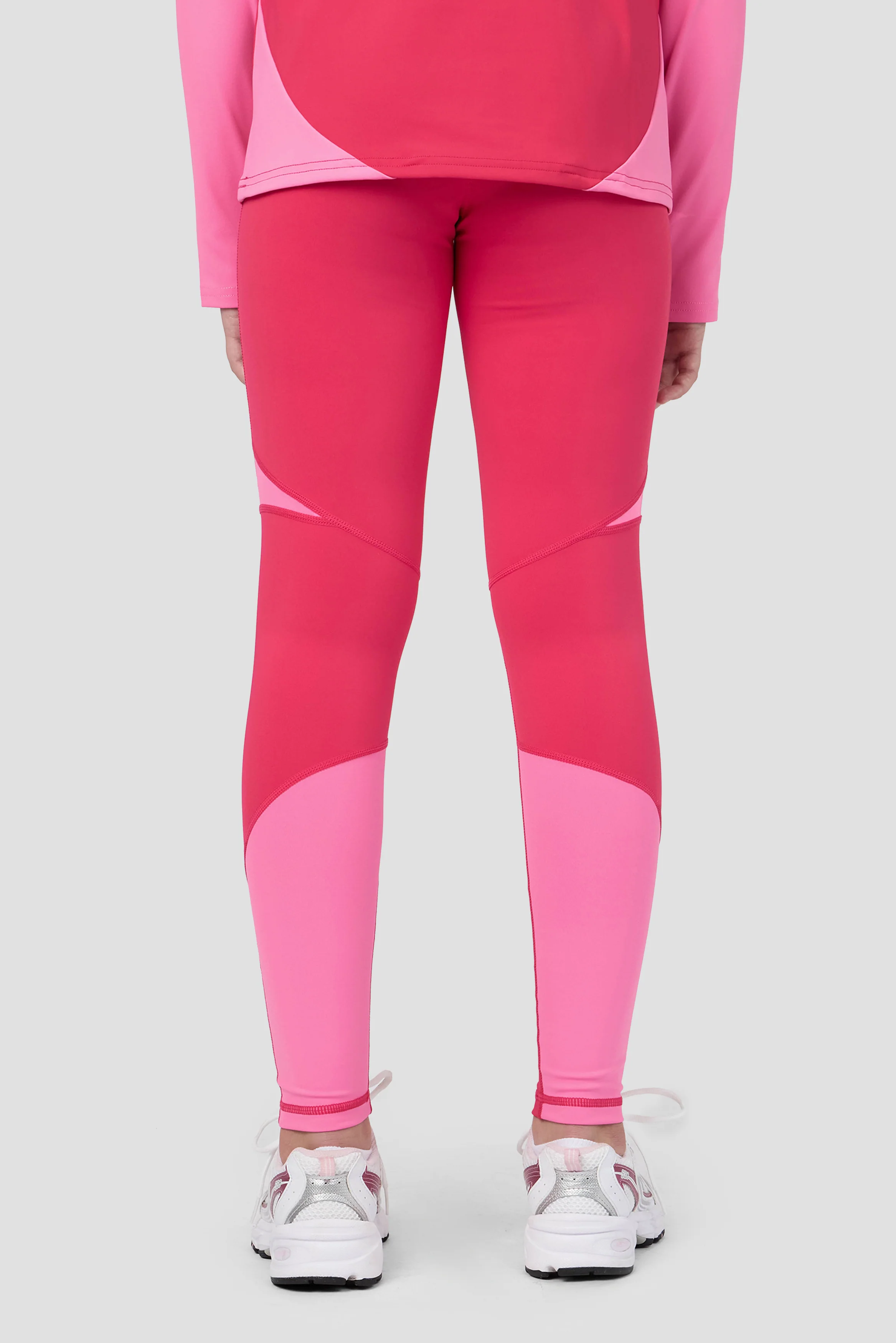 Girls Dash Legging - Hibiscus/Framboise - Image 4