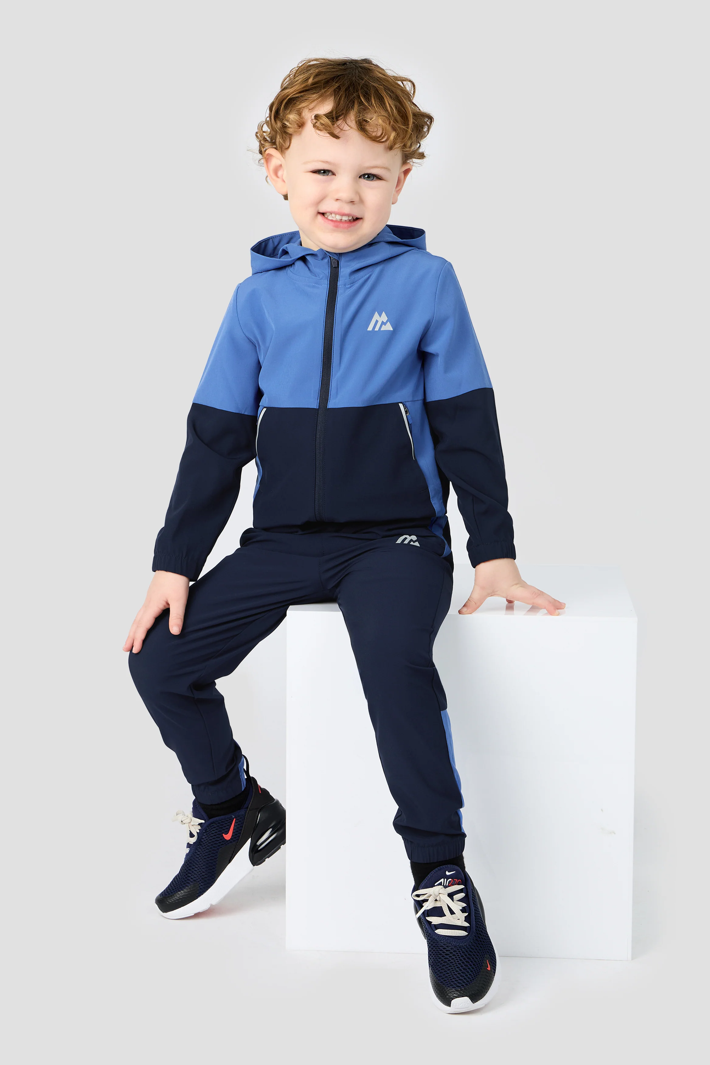 Infant Boys Edge Jacket/Pant - Charcoal Blue/Midnight Blue - Image 3