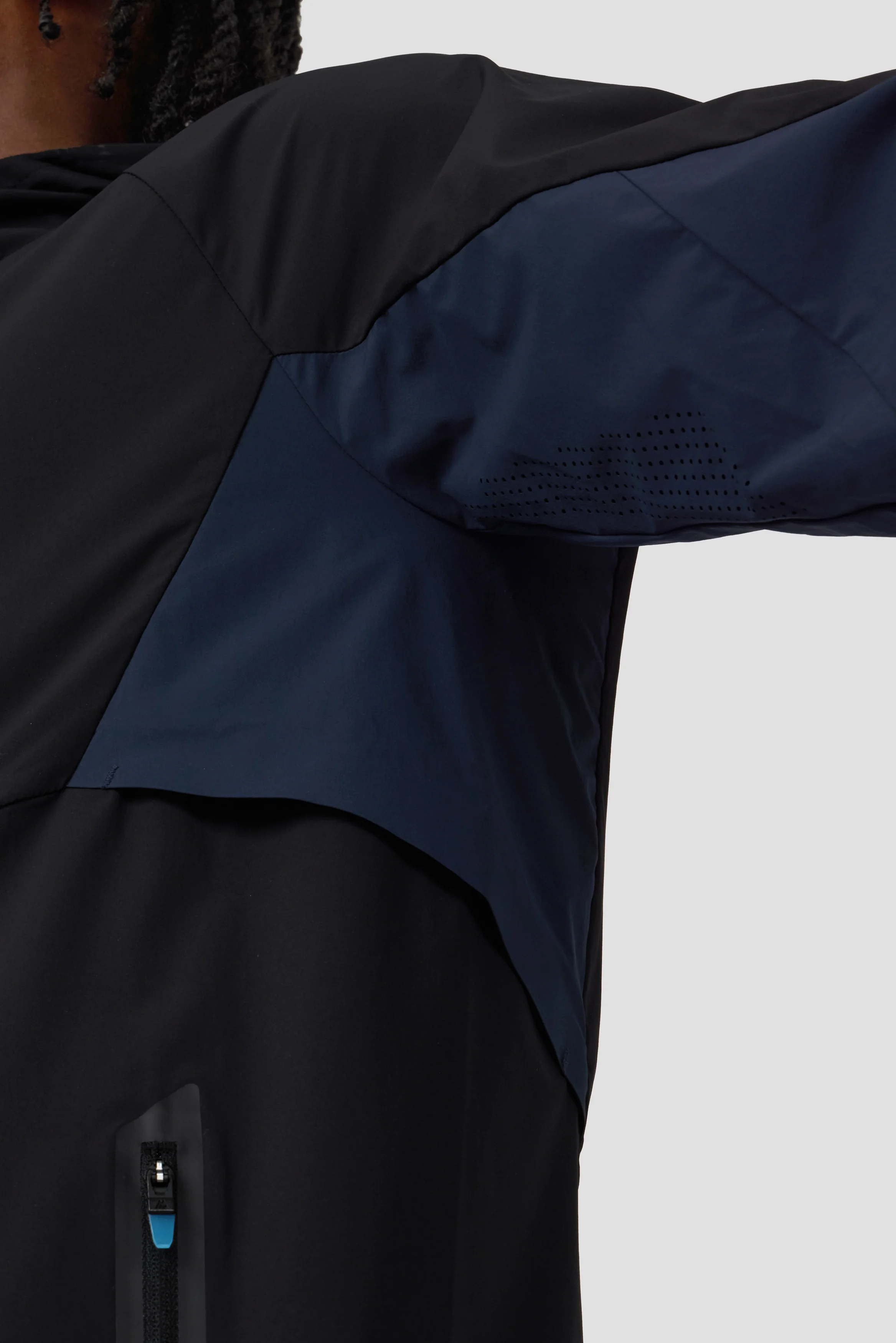 Endurance Jacket - Black/Midnight Blue/Bondi - Image 7
