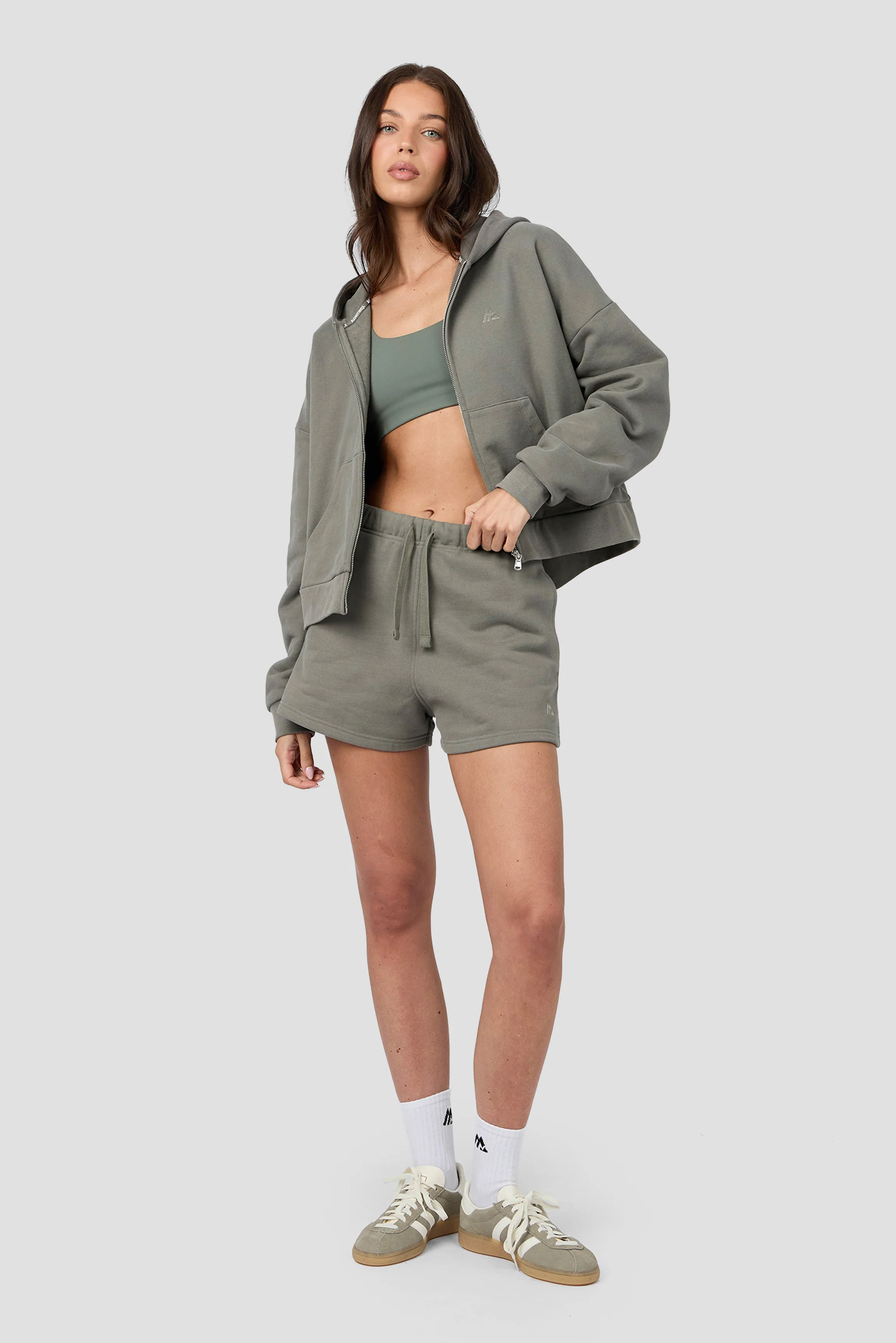 Form Fleece Short - Dark Olive - Image 3