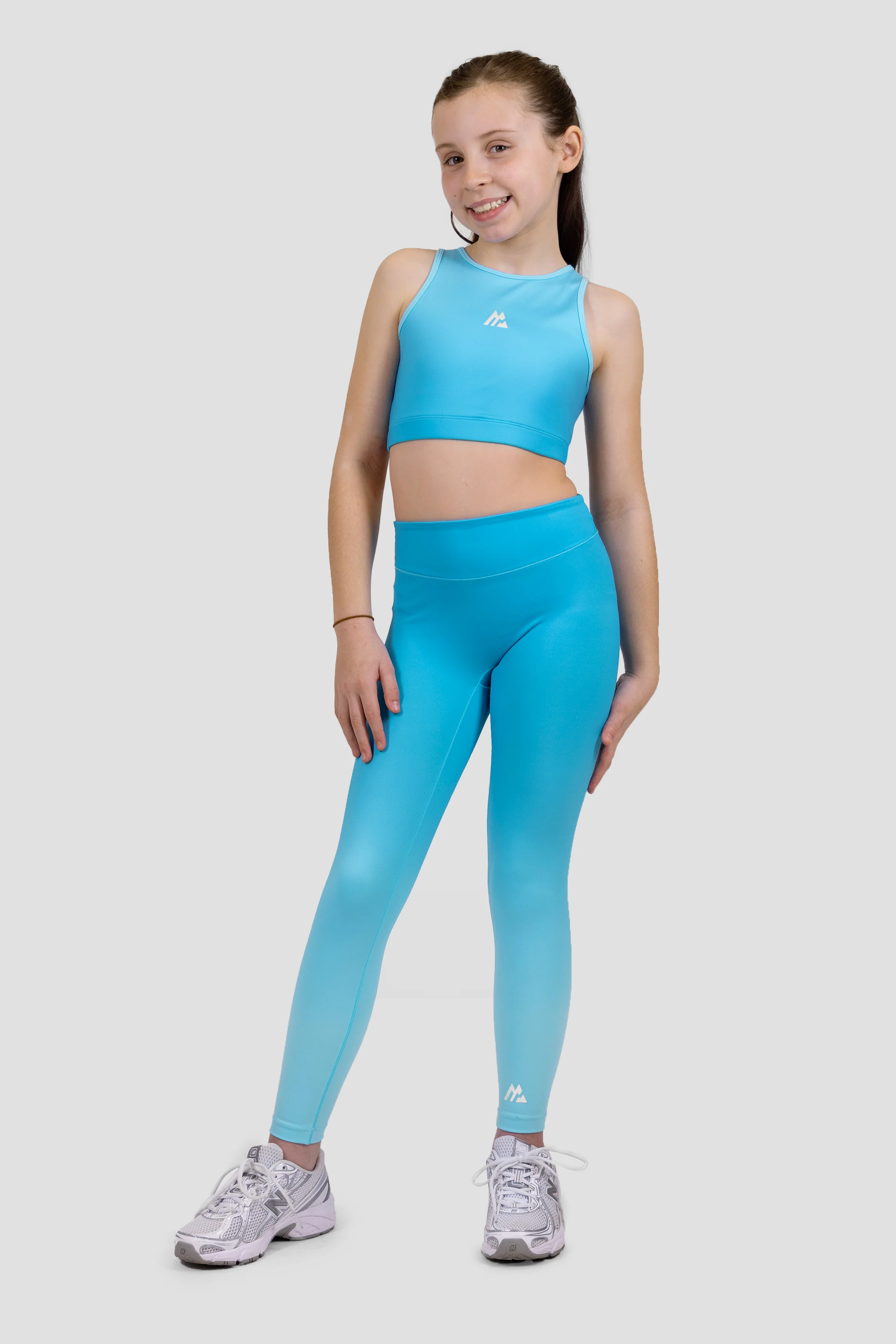 Girls Glow Vest - Epsilon/Summer Sky - Image 3