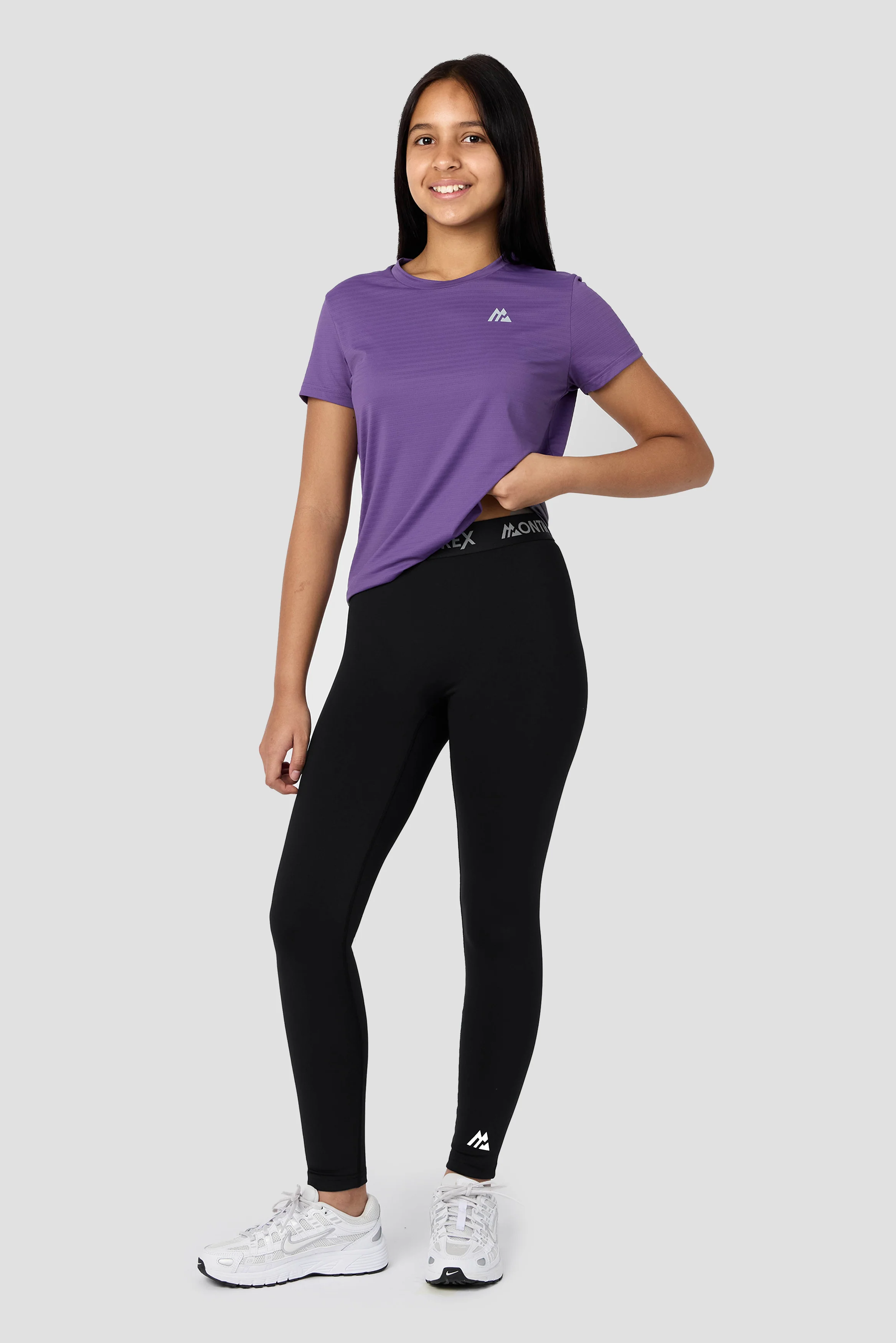 Girls Icon Legging - Black - Image 5