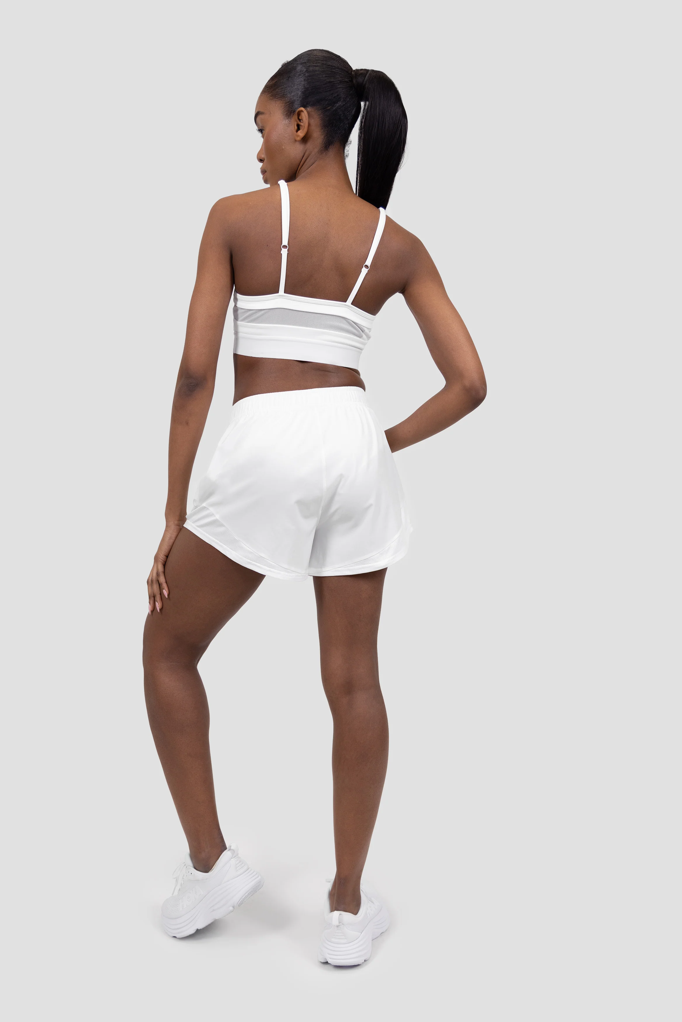 Icon Strappy Bra - White - Image 4