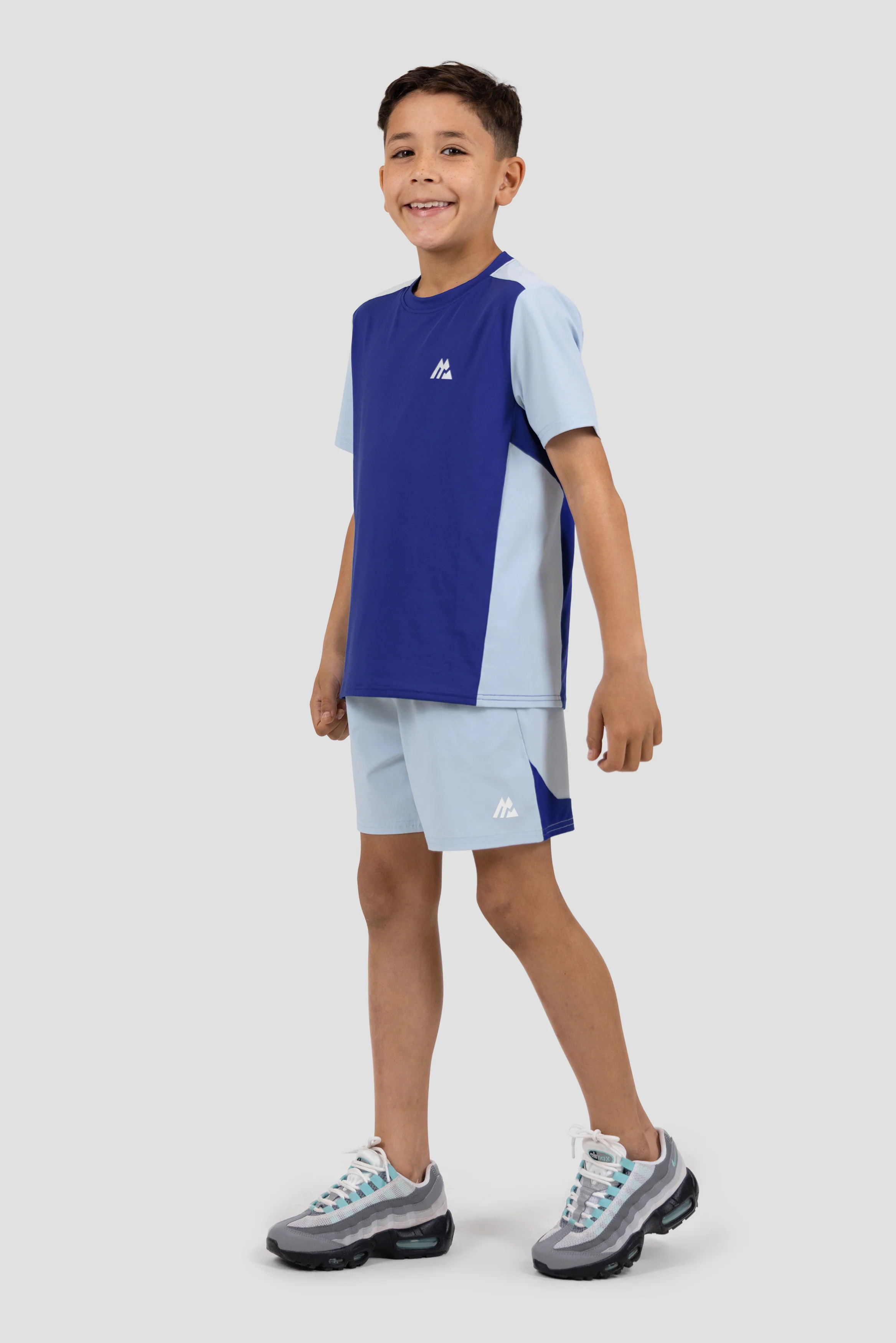 Boys Meta Short - Summer Mist/Marine Blue - Image 5