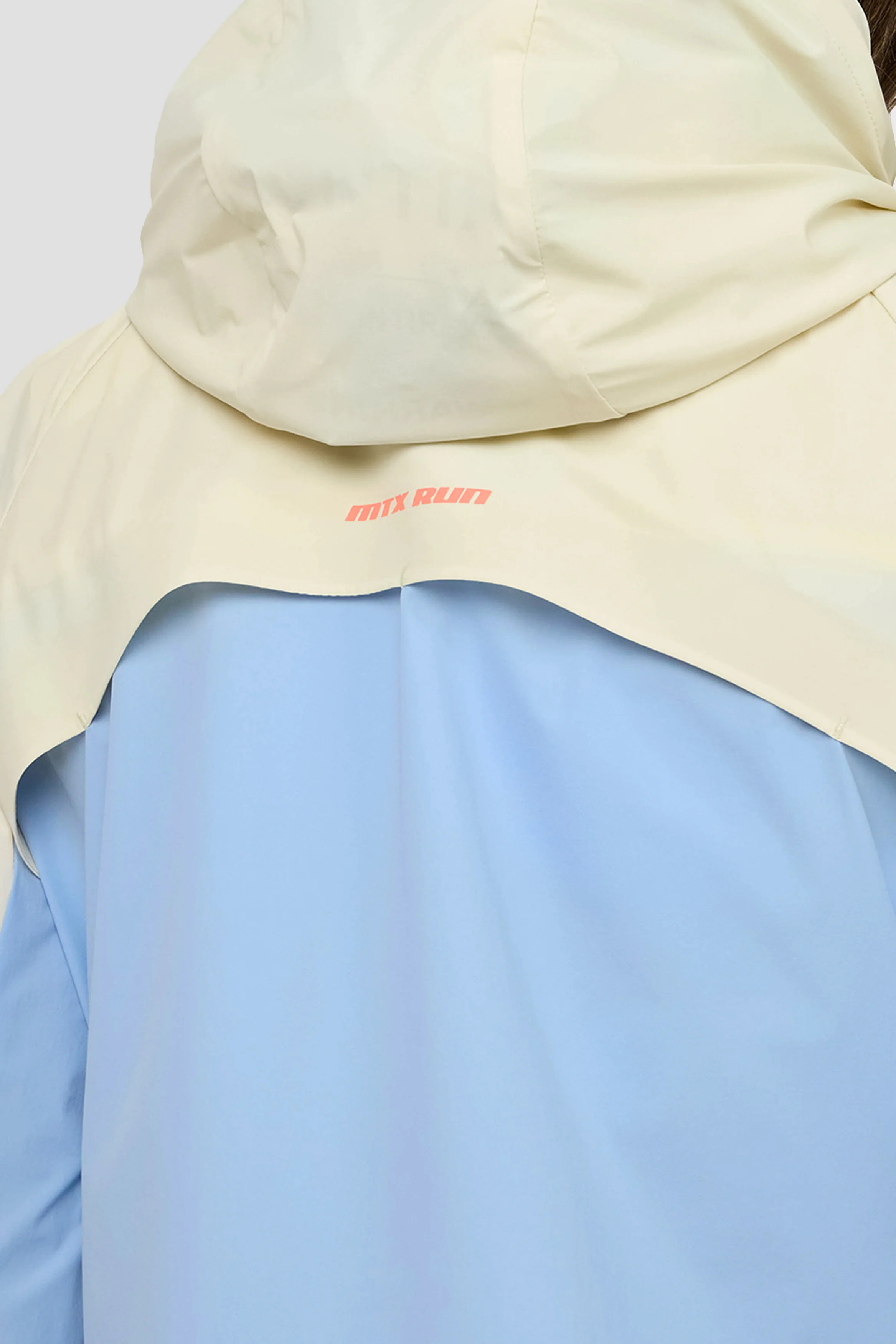 MTX Run Switch Windbreaker - Vanilla Foam/Blissful Blue - Image 7