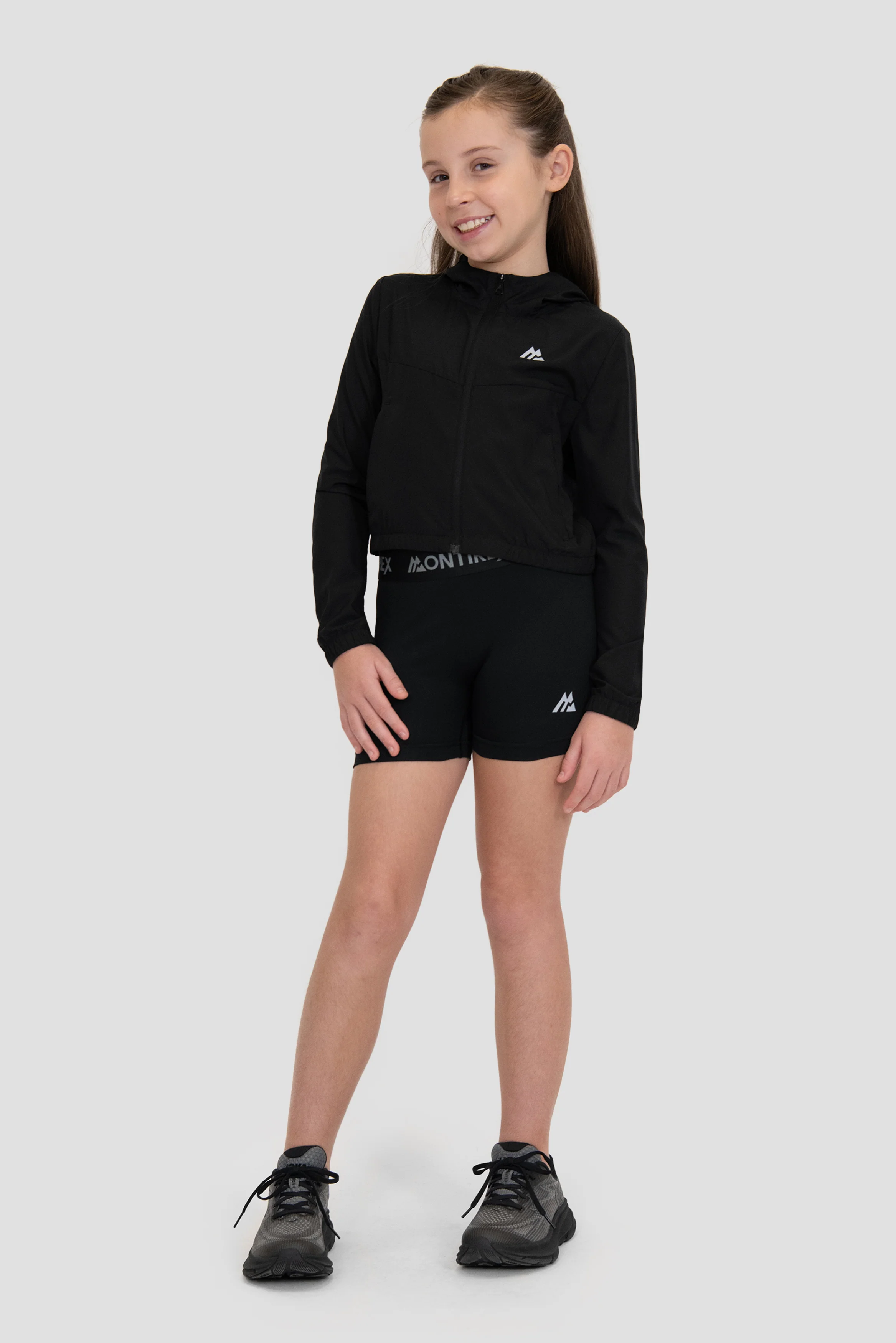 Girls Pace 2.0 Windbreaker - Black - Image 3