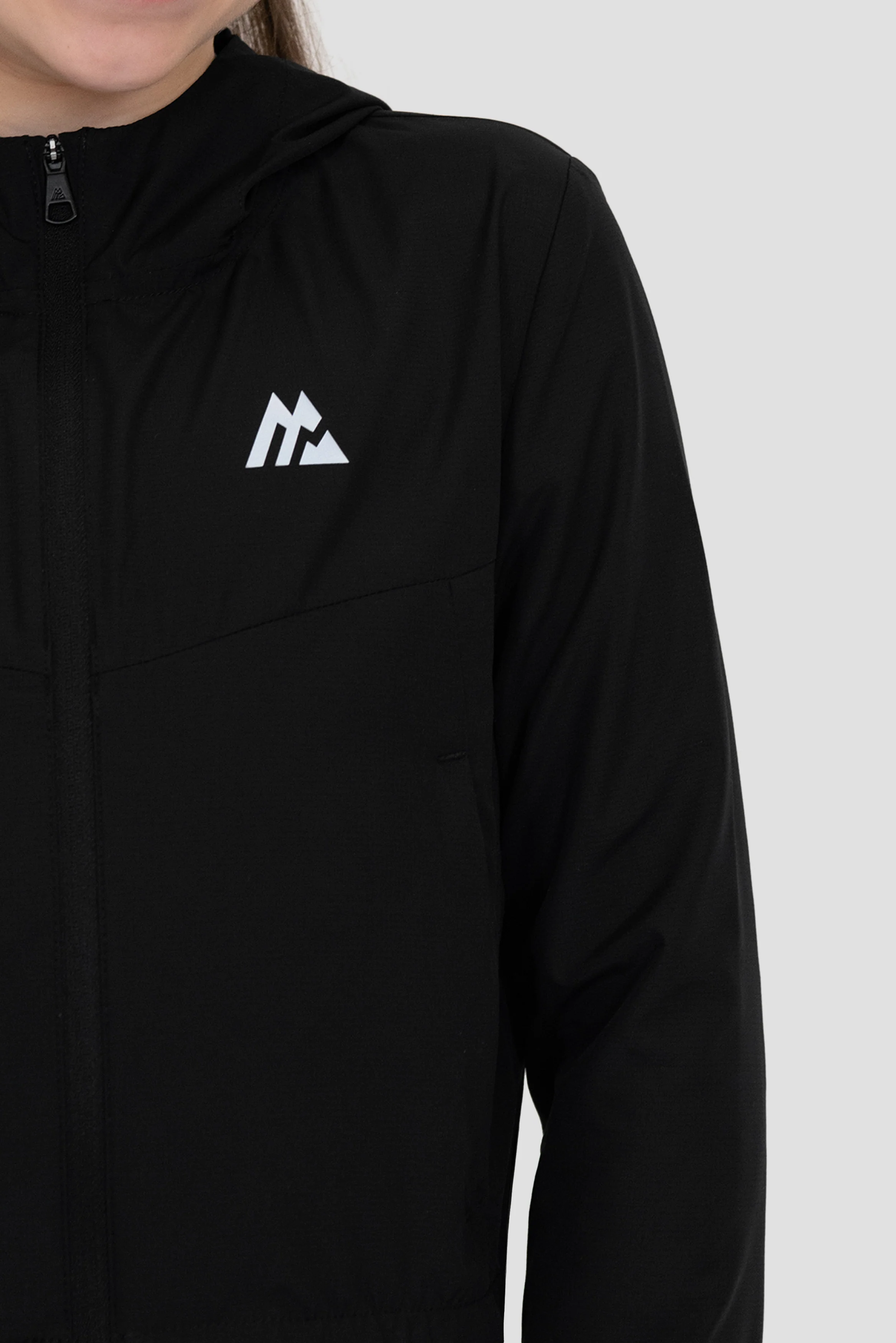 Girls Pace 2.0 Windbreaker - Black - Image 5