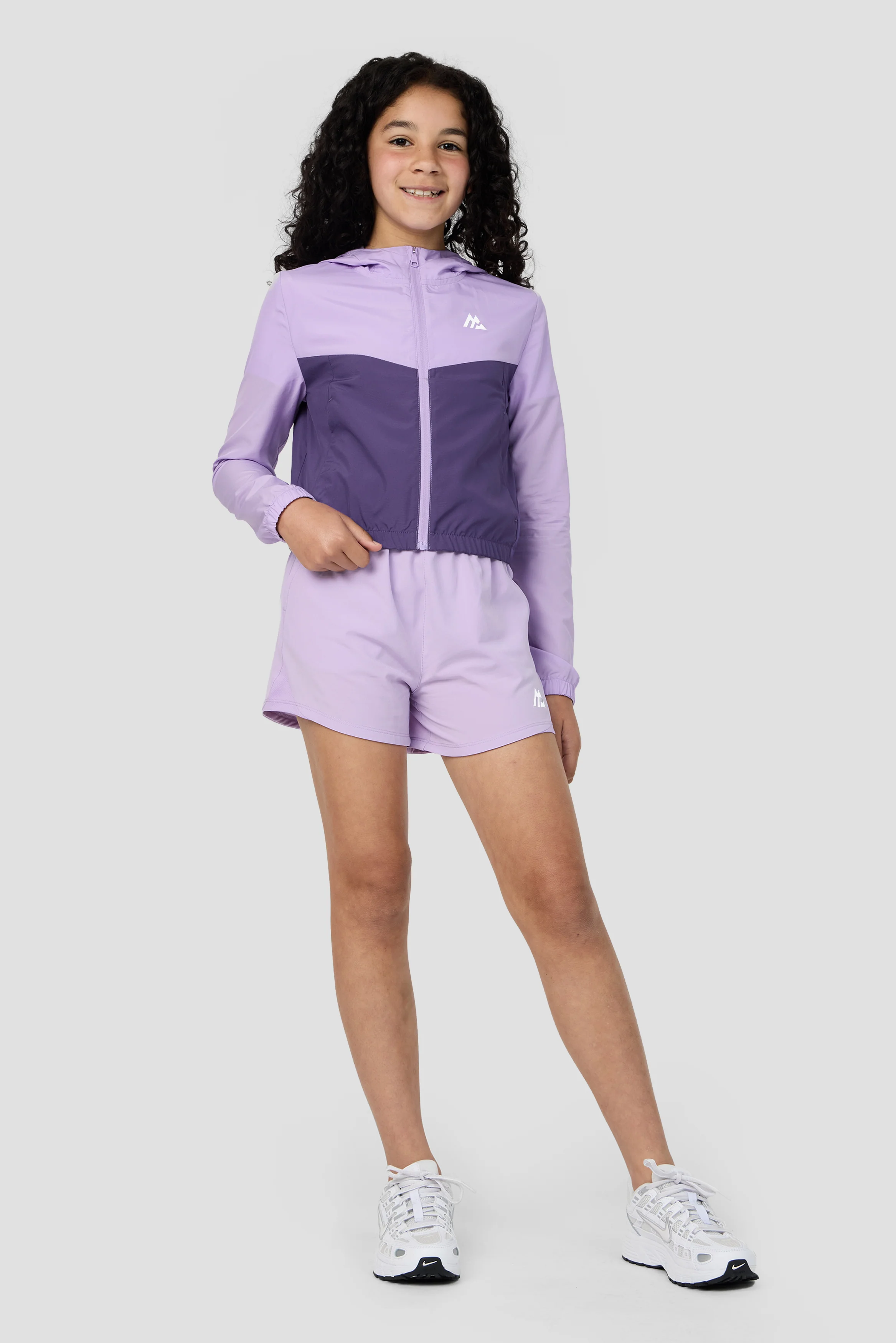 Girls Pace 2.0 Windbreaker - Parma/Palazzo - Image 3