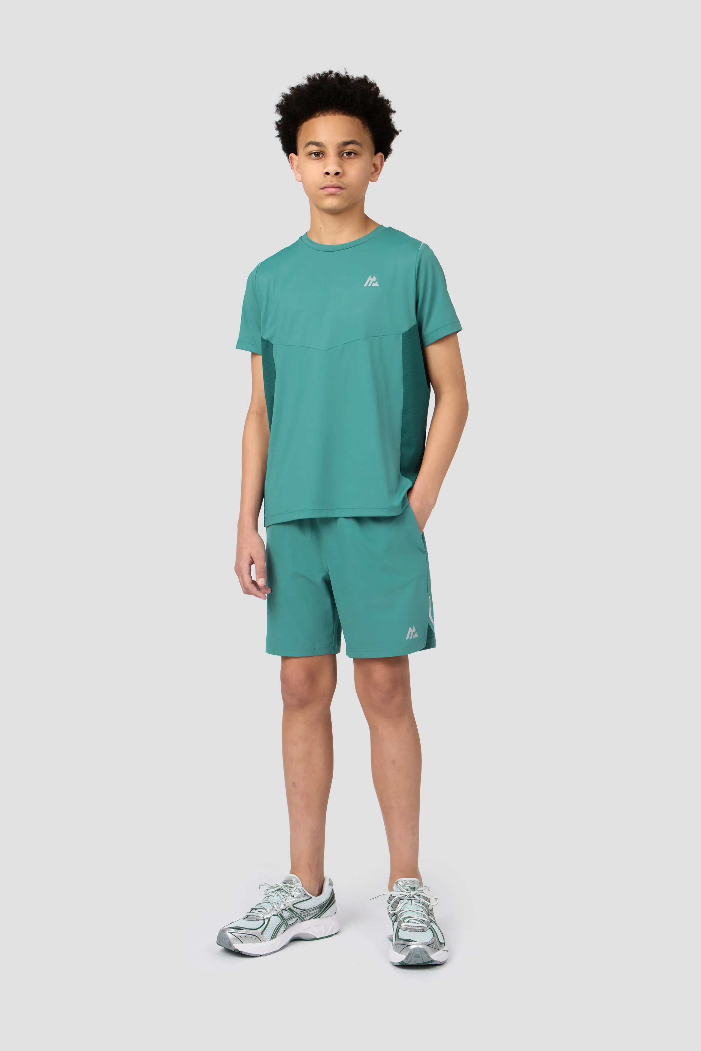 Boys Scope Short - Steel Teal/Ocean Abyss - Image 3