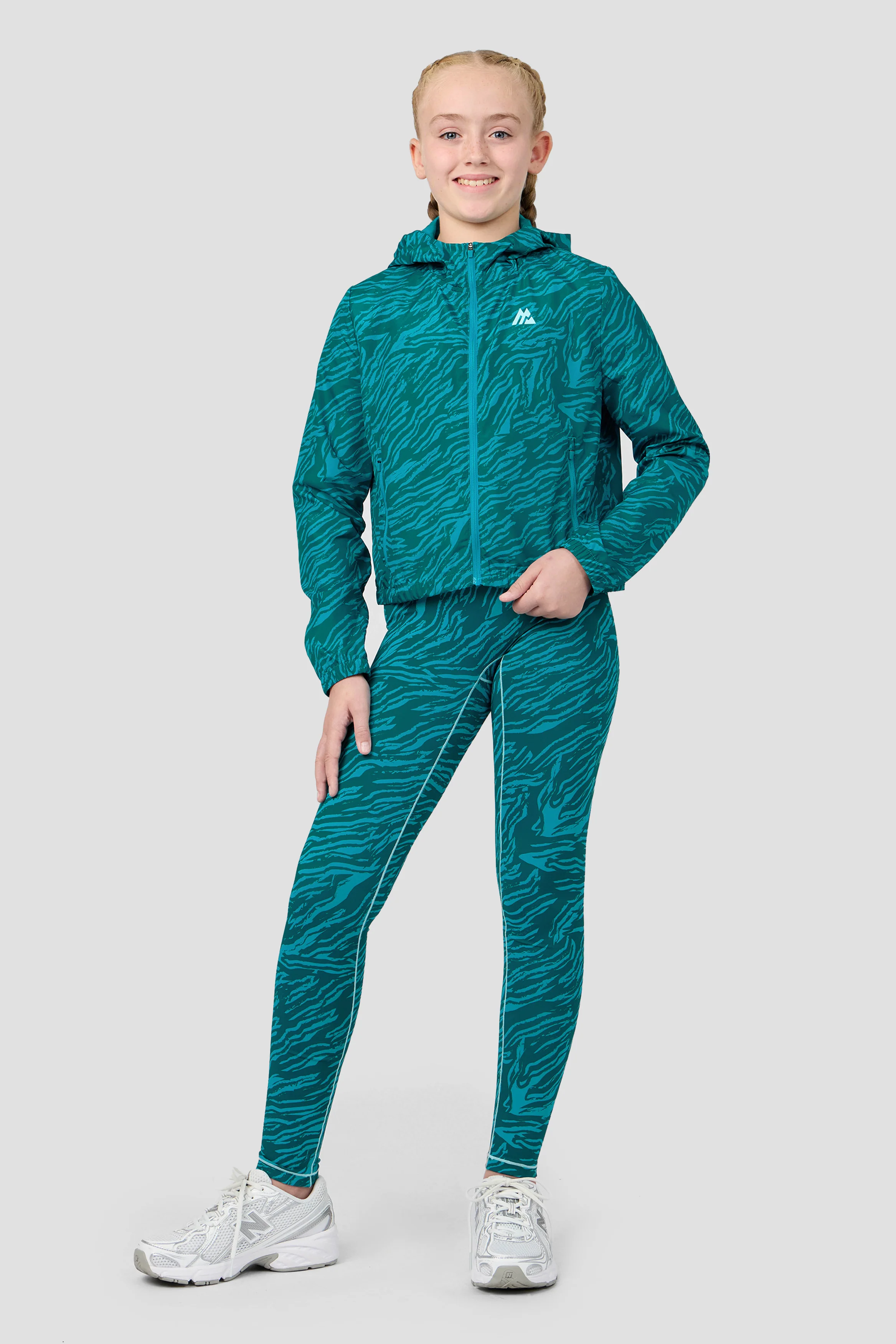 Girls Seren Windbreaker - Pacific - Image 3