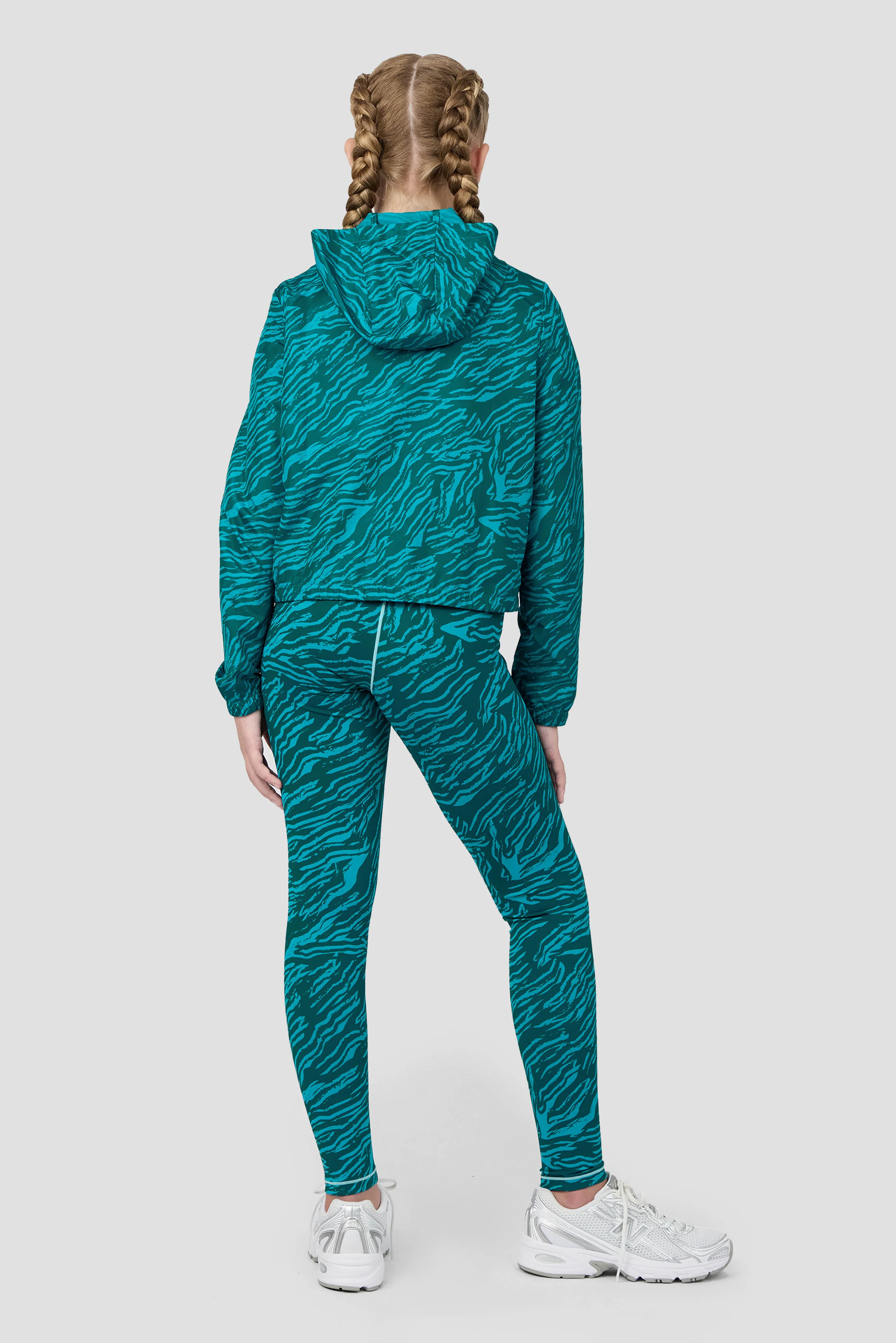 Girls Seren Windbreaker - Pacific - Image 4