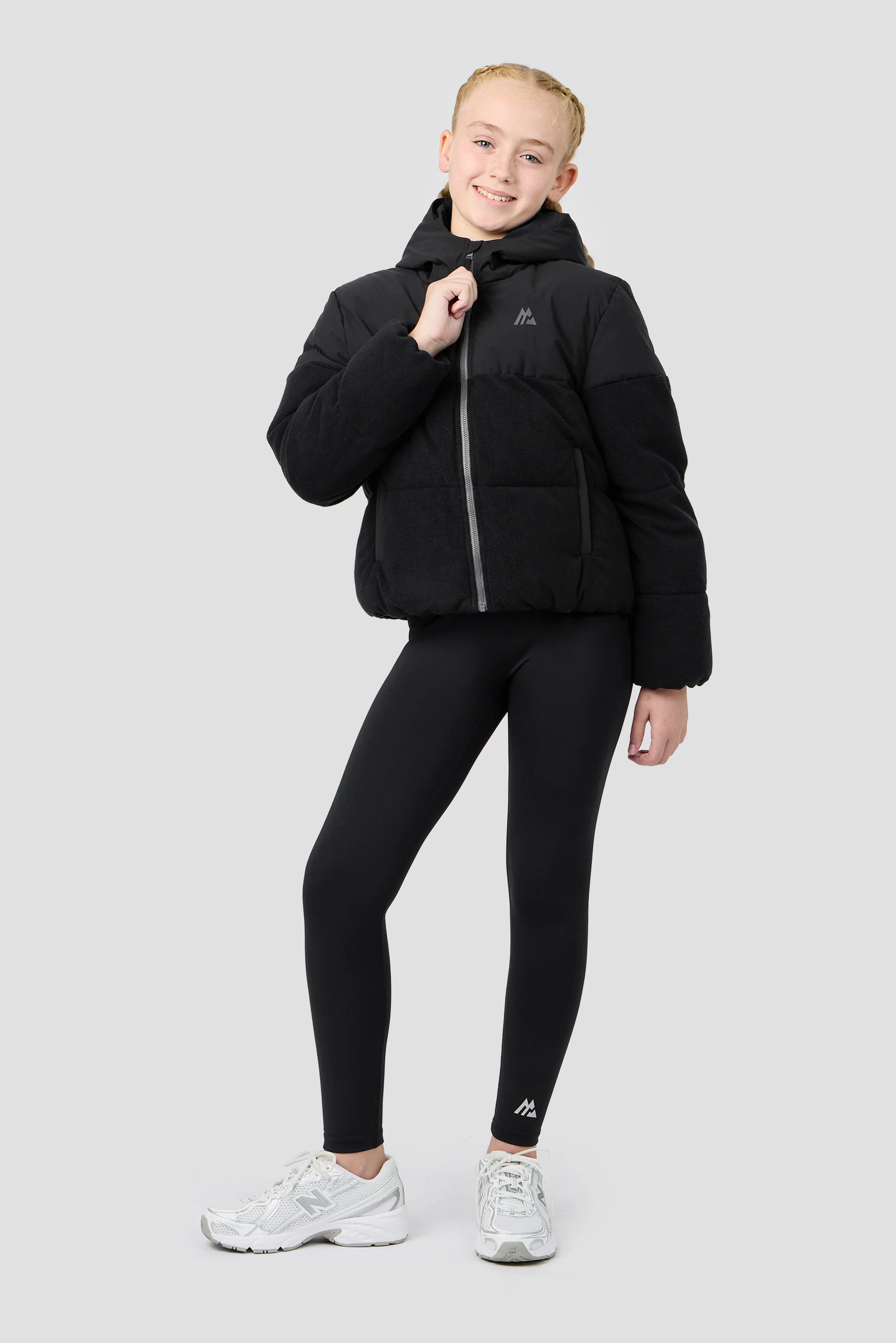 Girls Snowbird Jacket - Black - Image 3