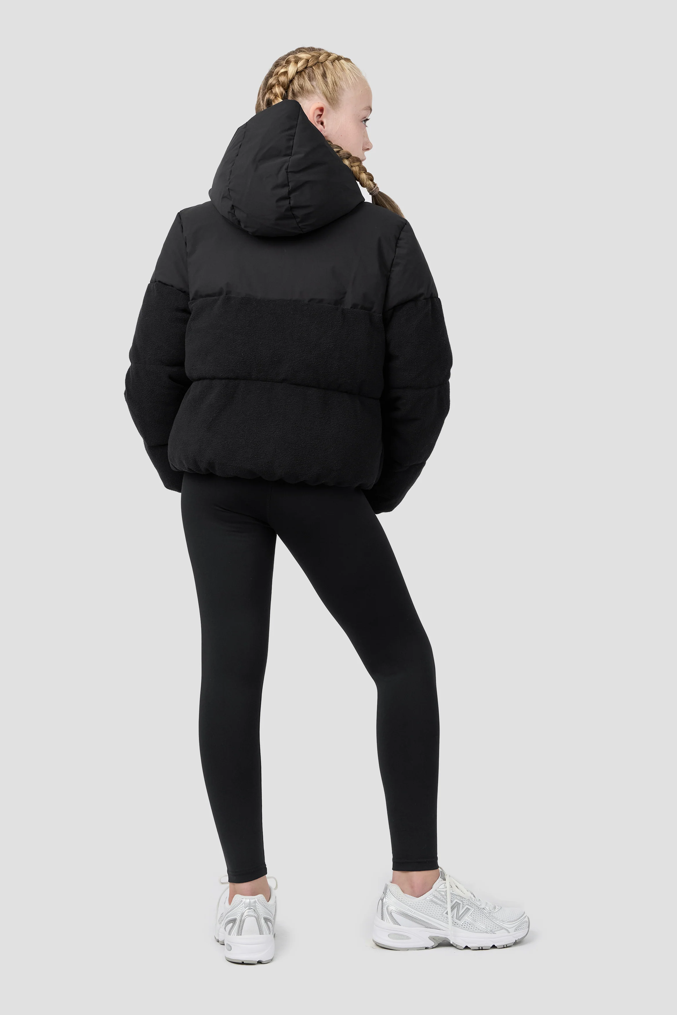 Girls Snowbird Jacket - Black - Image 4