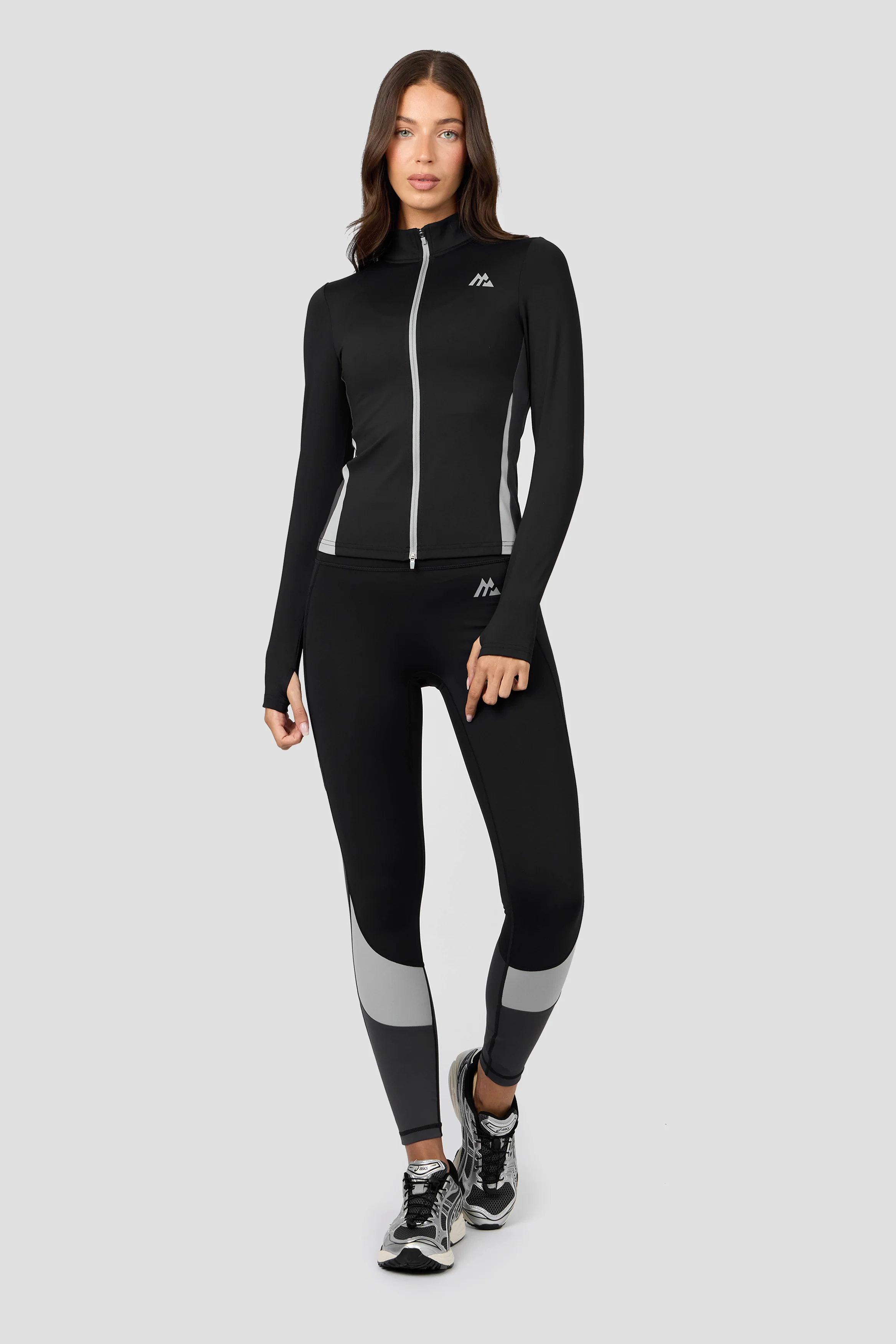 Stride Full Zip Jacket - Black/Basalt/Asphalt - Image 3