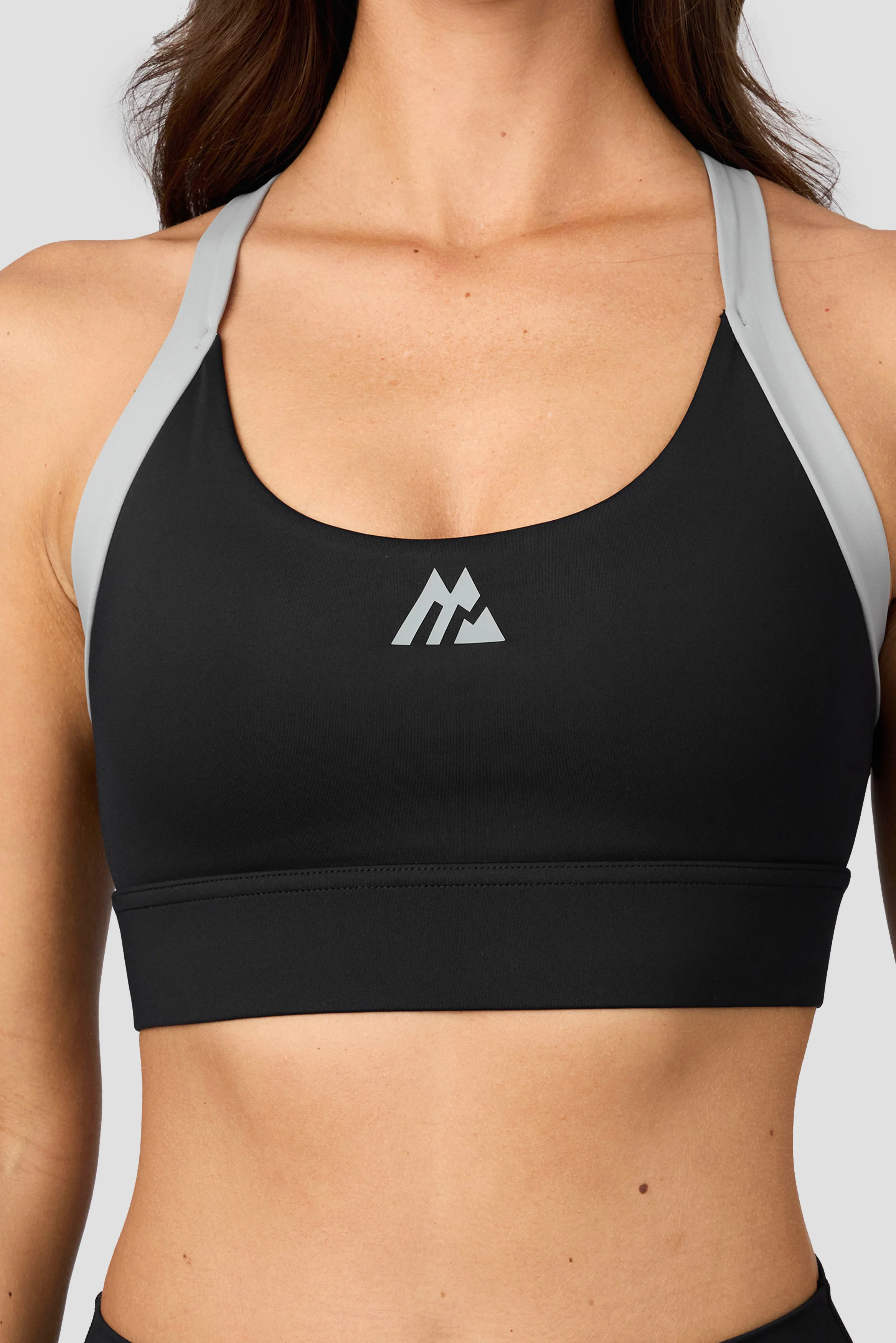 Stride Sports Bra - Black/Basalt/Asphalt - Image 5