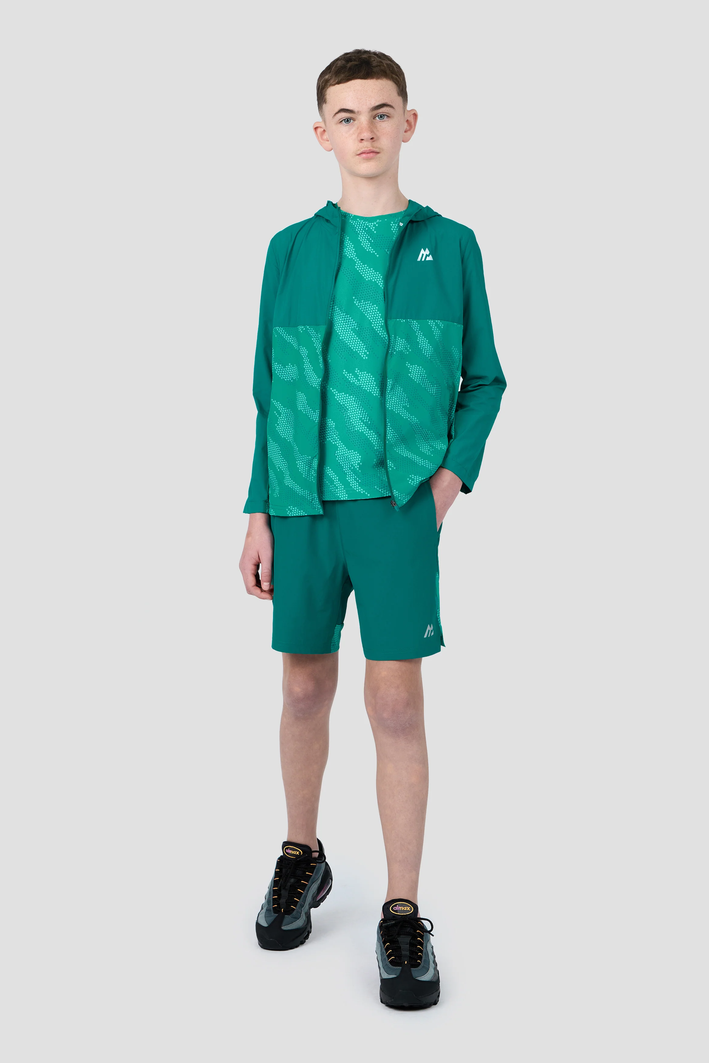 Boys Thera Jacket - Lagoon Green/Duck Egg/Cyber Jade - Image 6