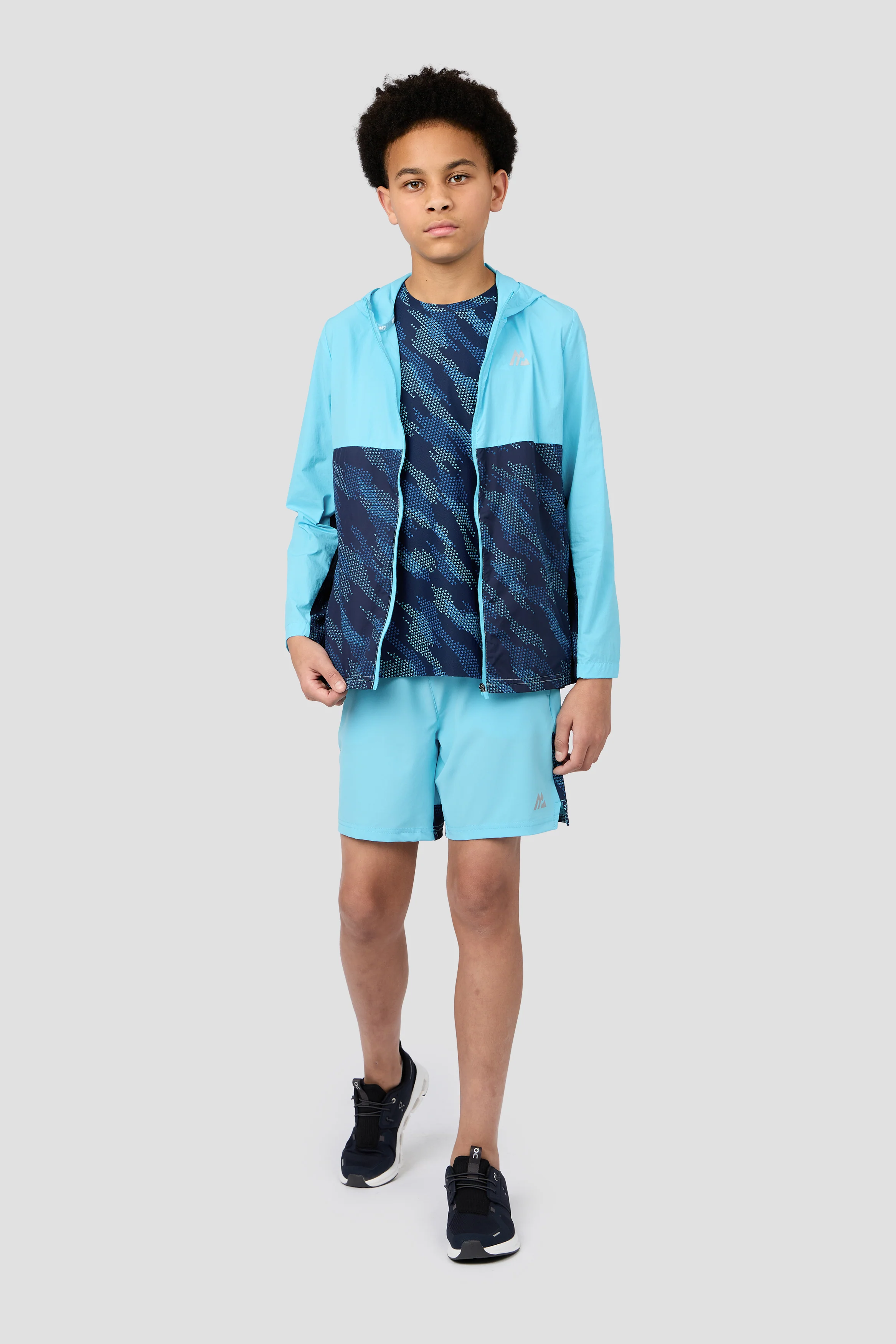 Boys Thera Jacket - Neon Sky/Midnight Blue/Cobalt - Image 3