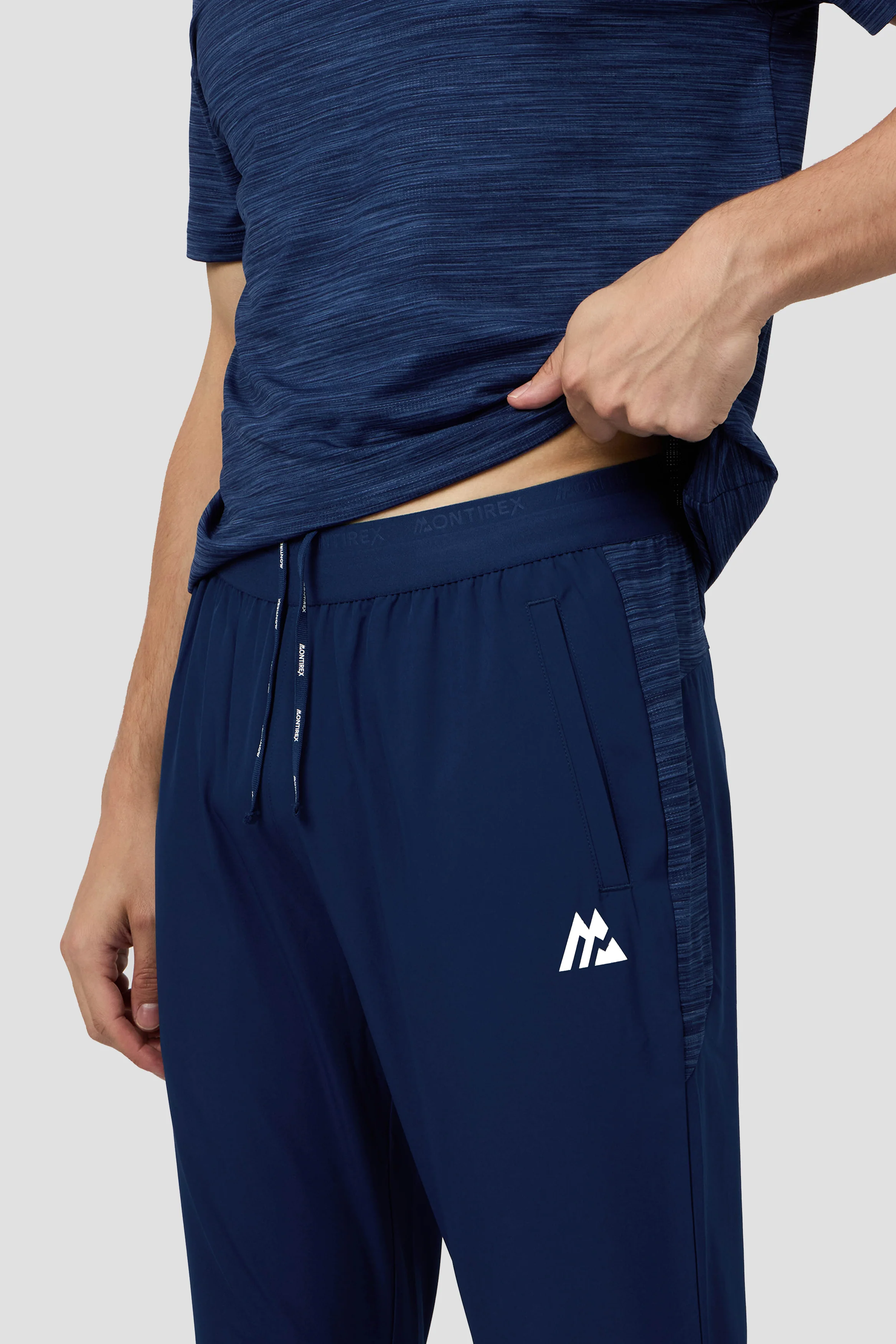 Trail Panel Running Pant - Navy Multi - Image 7