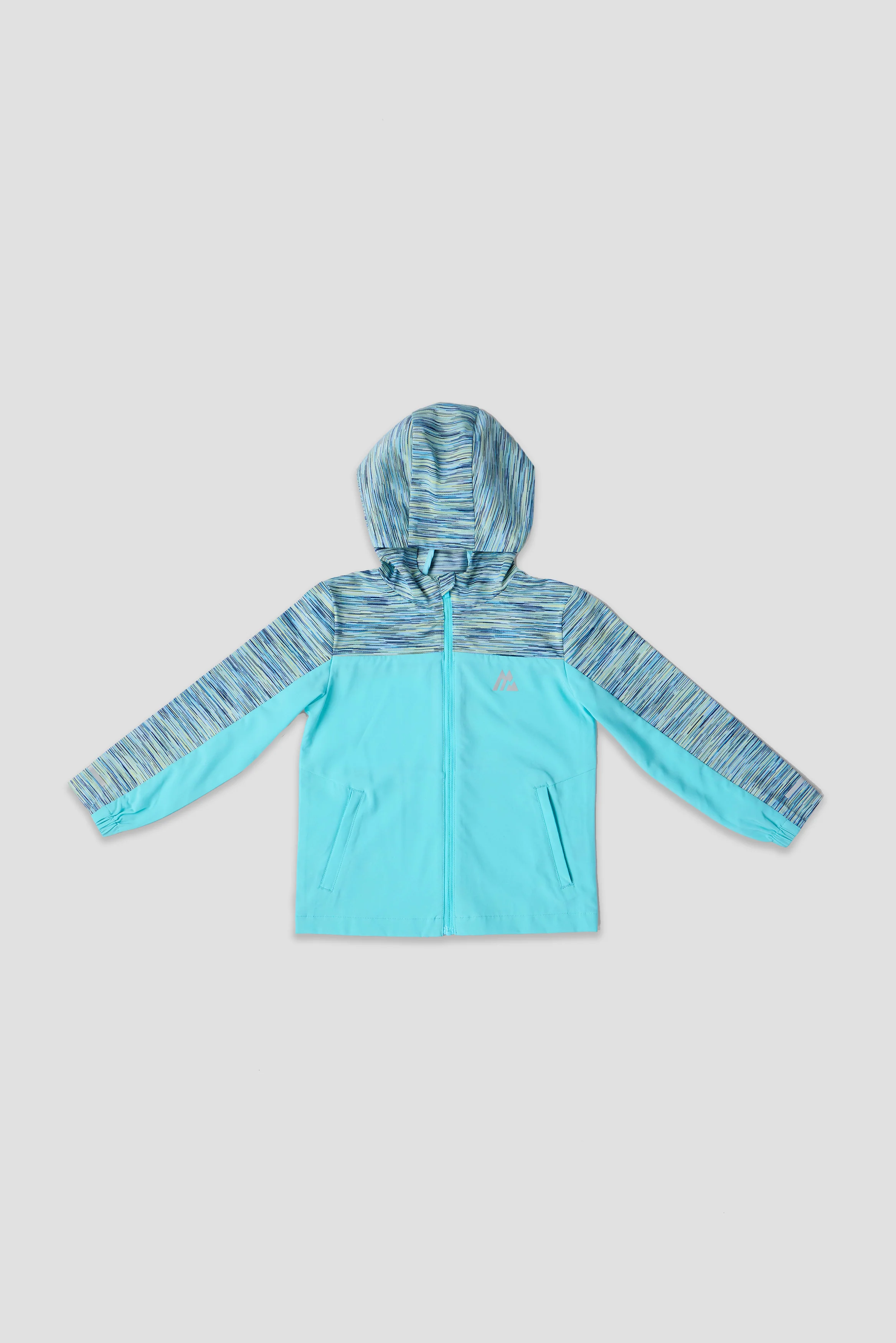 Infant Boys Trail Windbreaker - Neon Sky/Blue/Citrus - Image 4