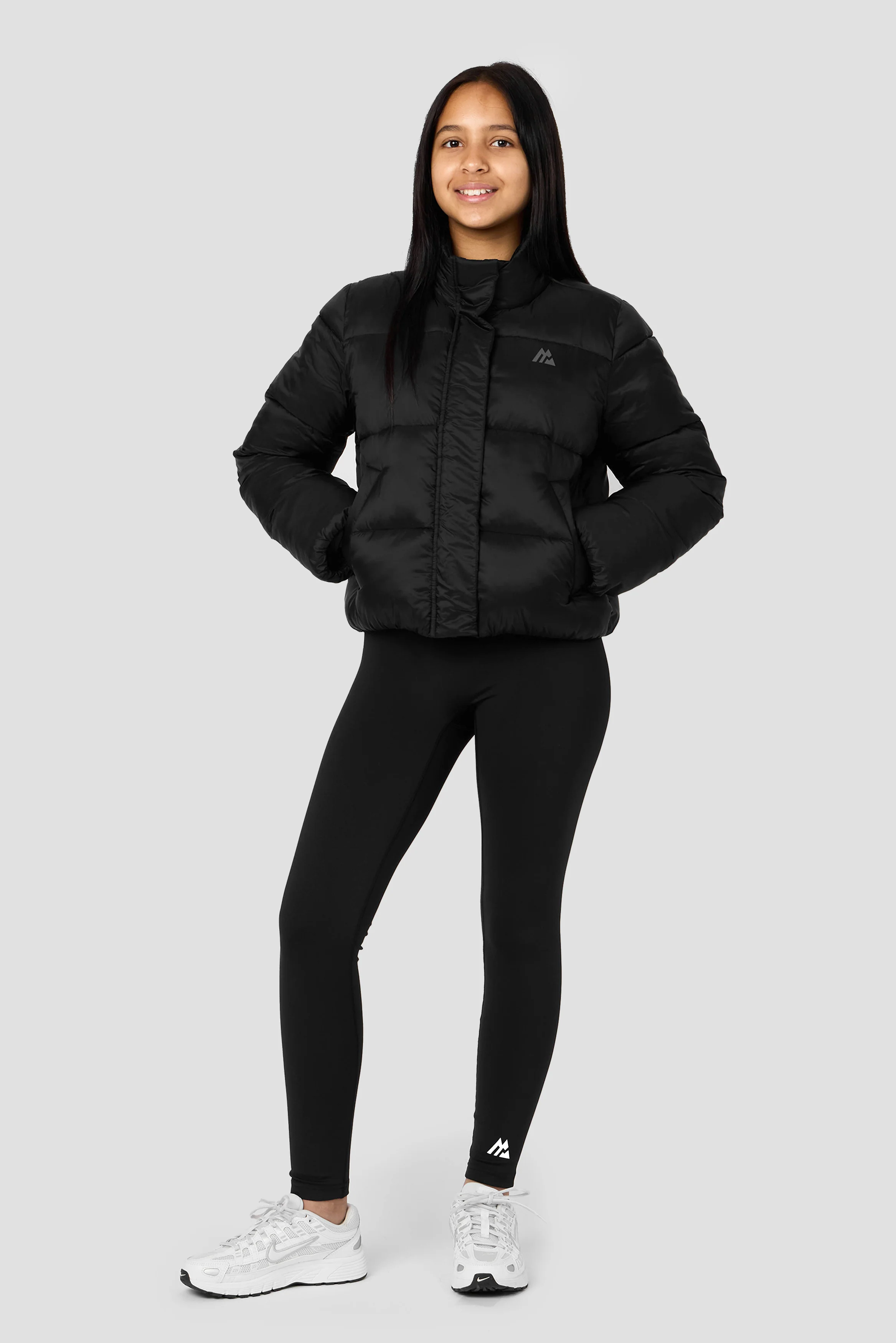 Girls Vail Jacket - Black - Image 3