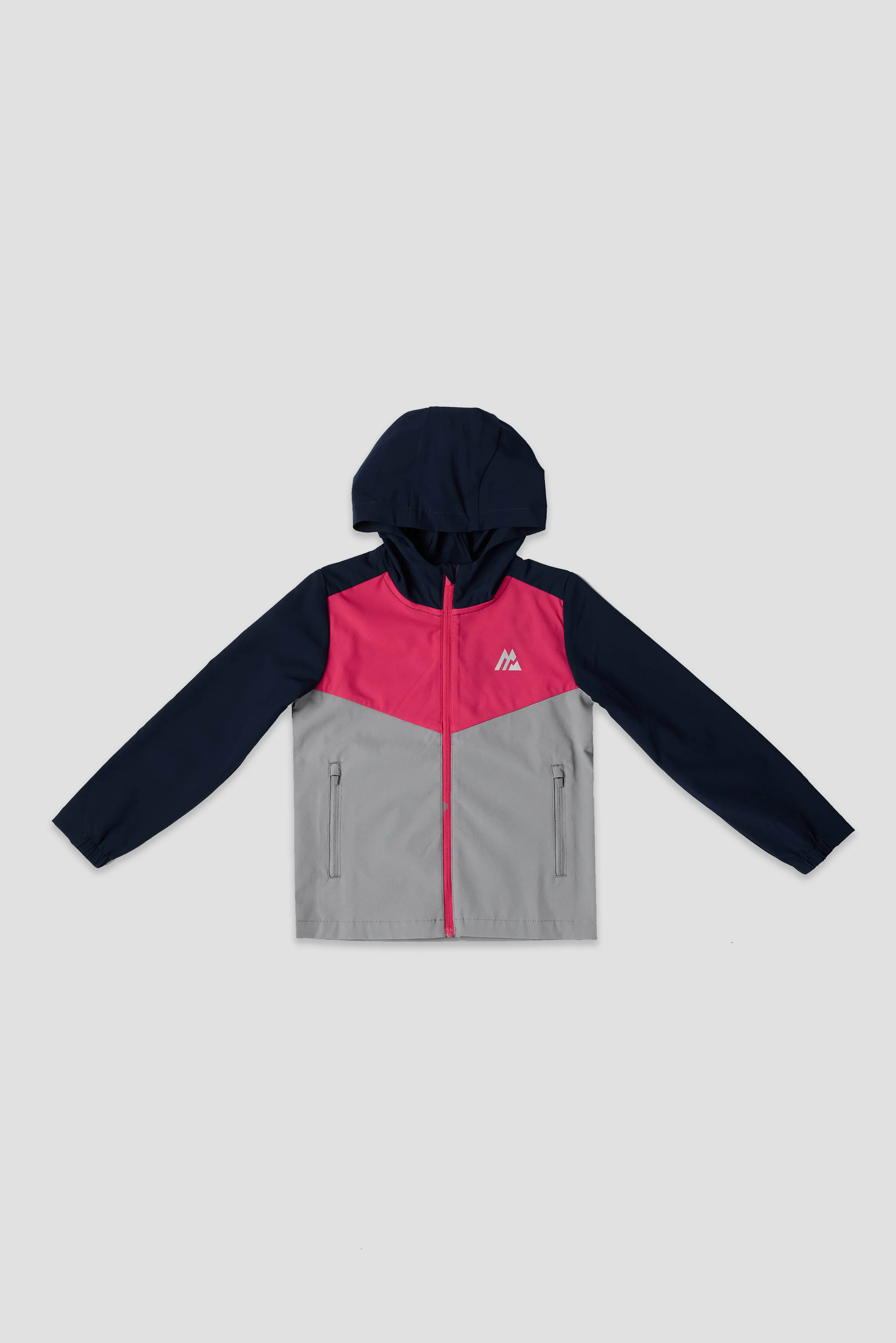 Infant Boys Velocity 2.0 Windbreaker - Midnight Blue/Cerise/Platinum Grey - Image 4