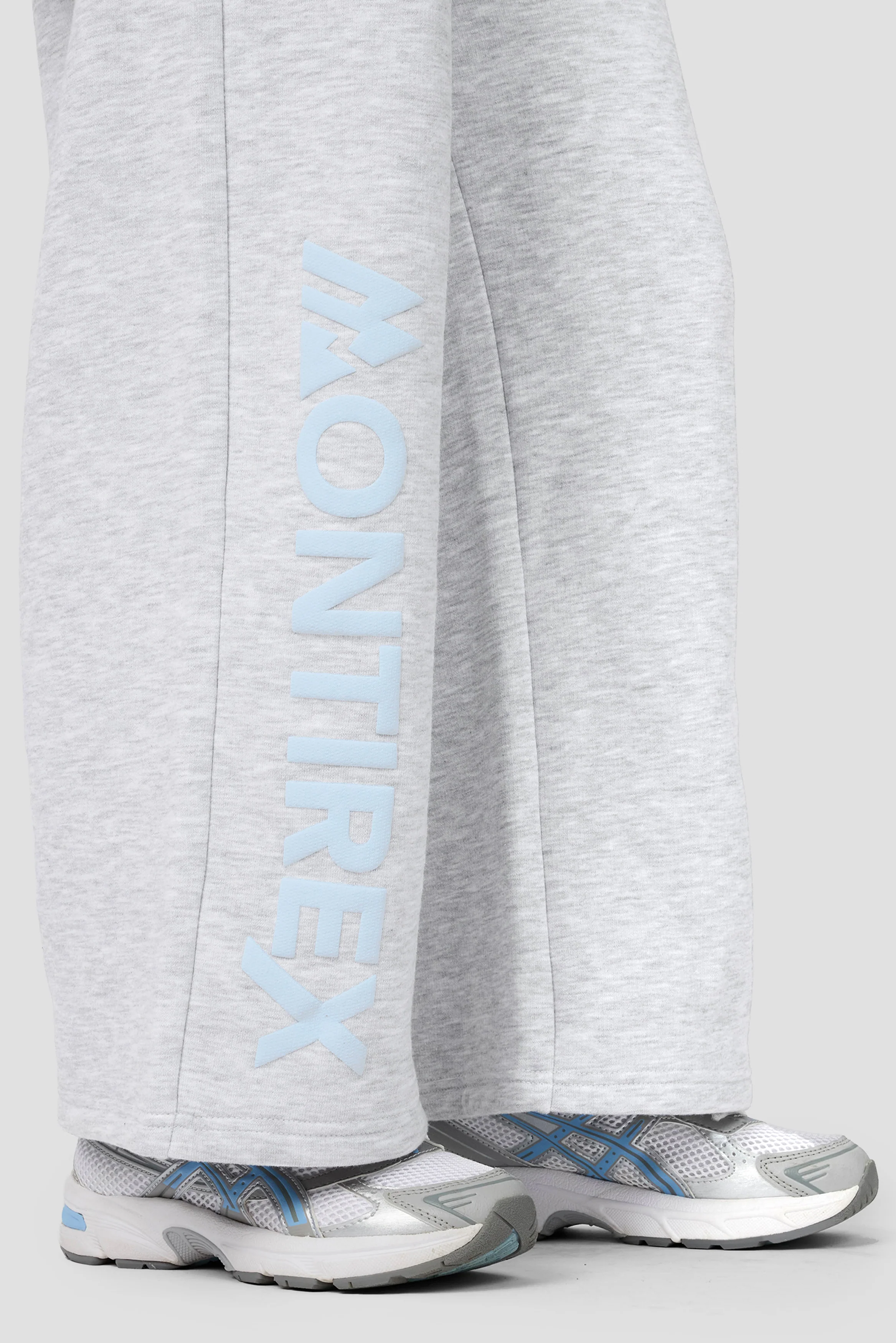 Girls Vibe Jogger - Light Smoke Grey Marl/Misty Blue - Image 6