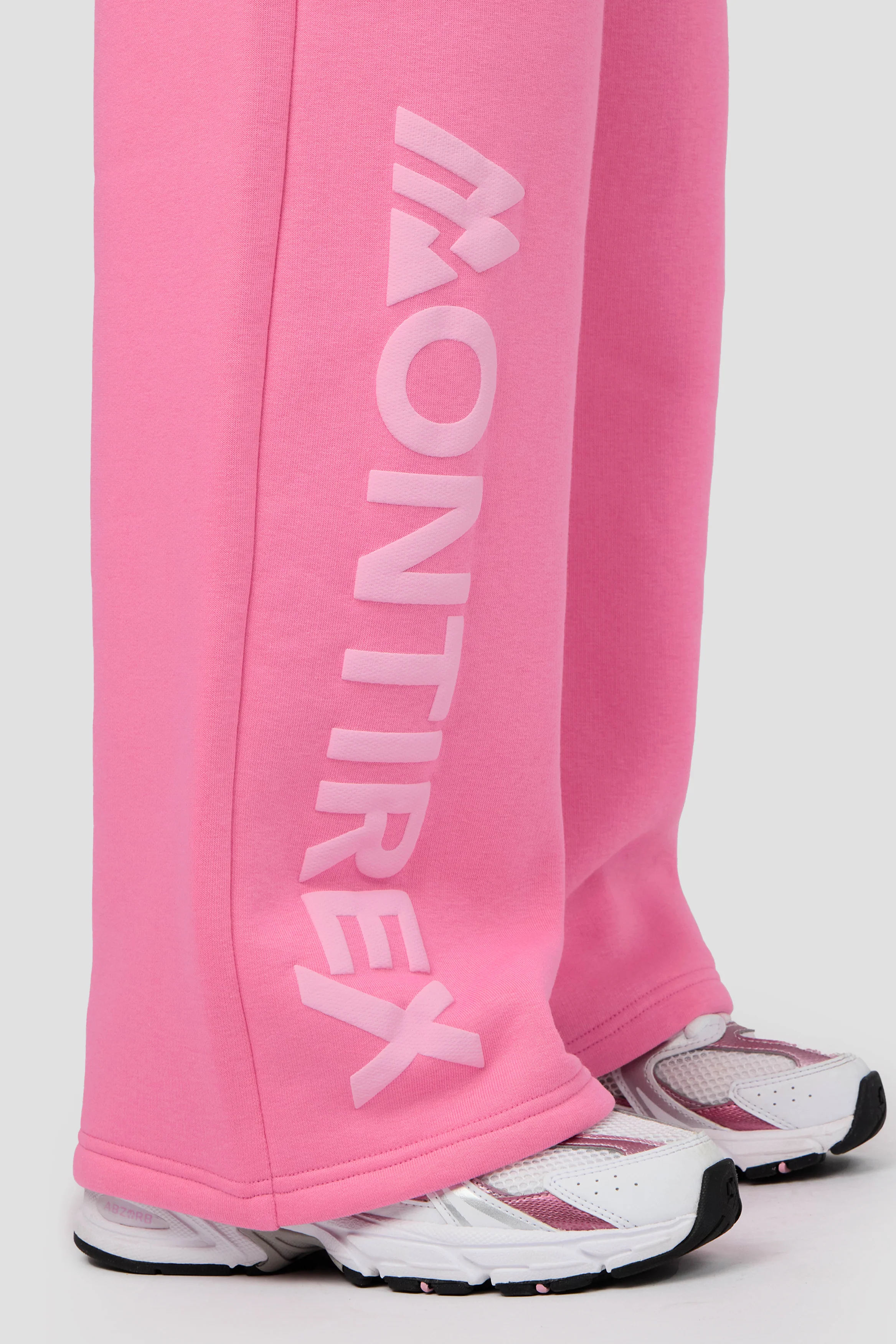 Girls Vibe Wide Leg Jogger - Framboise - Image 8