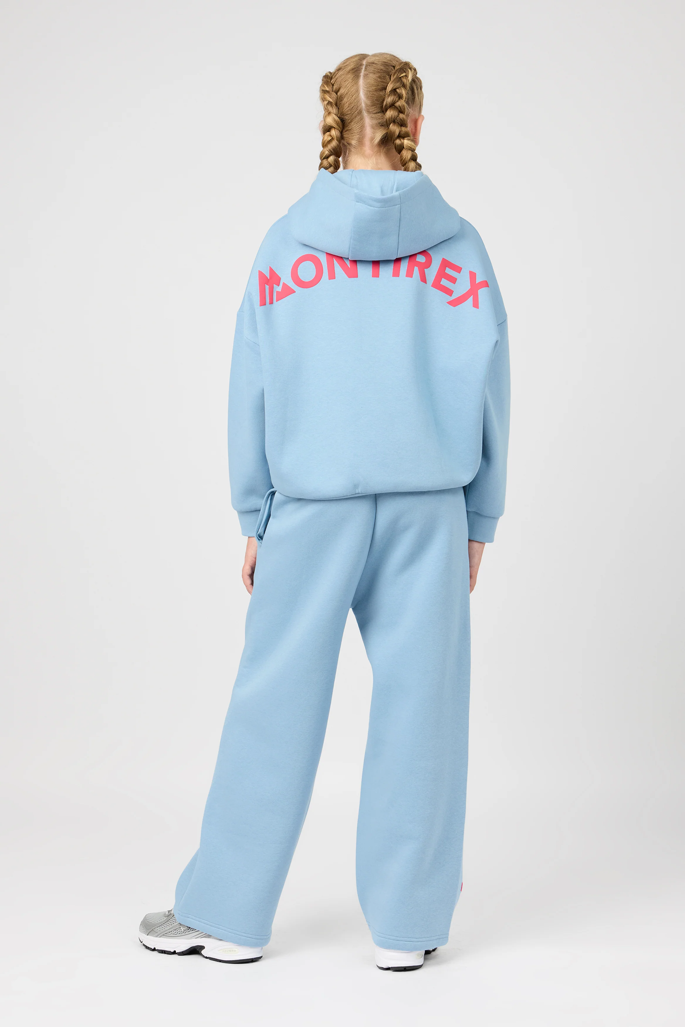 Girls Vibe Wide Leg Jogger - Fresh Water - Image 6