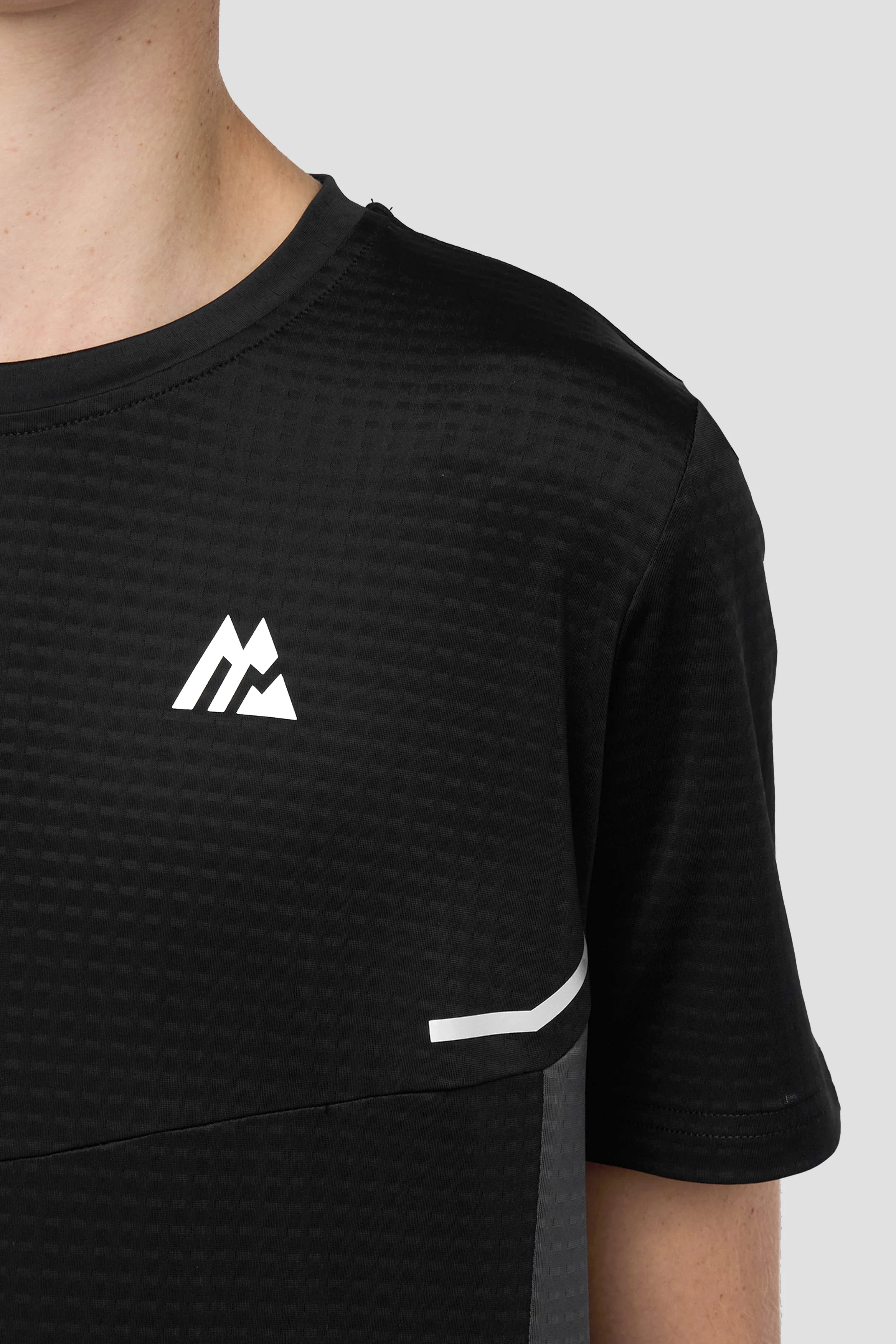 Boys Vortex T-Shirt - Black/Asphalt - Image 5