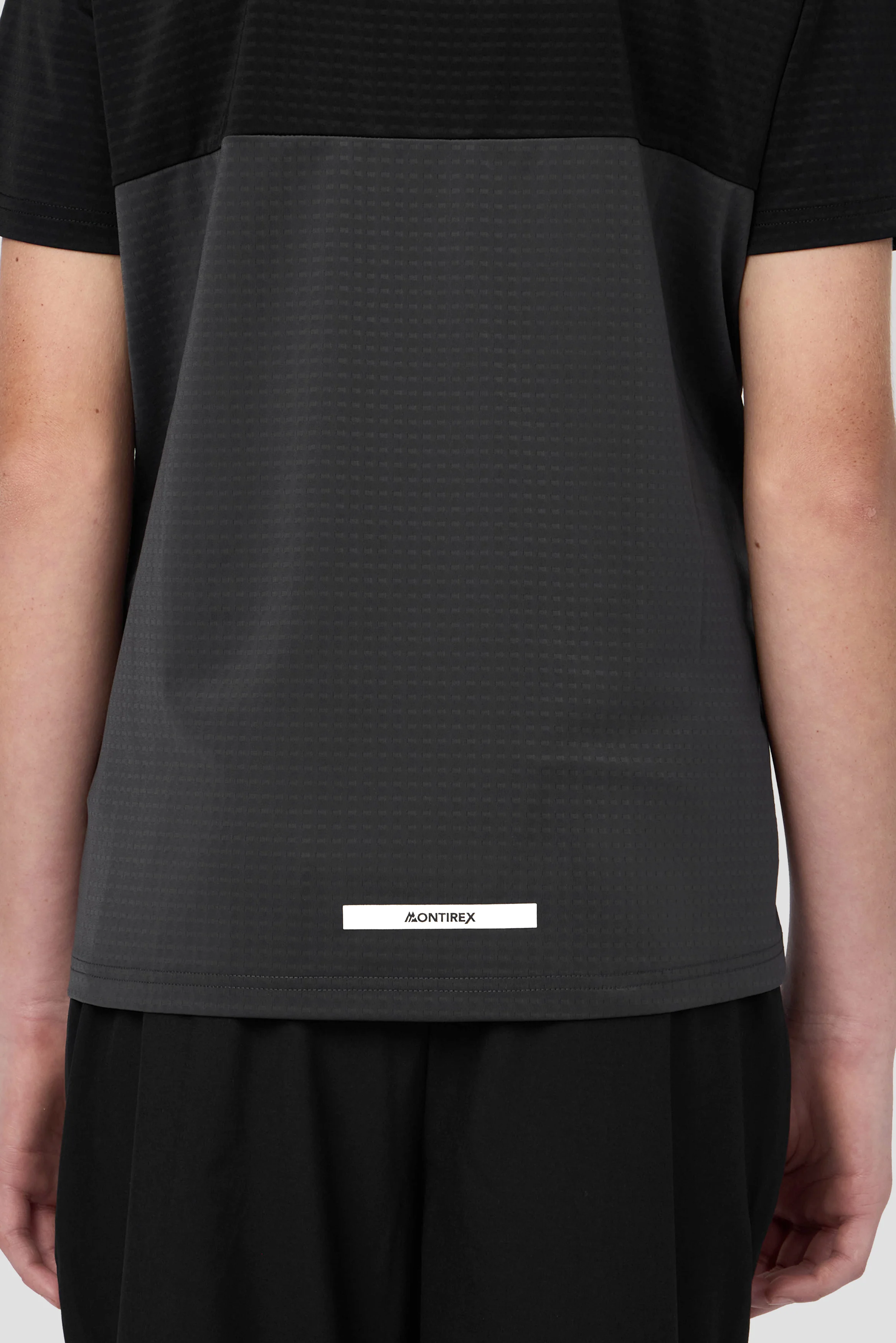 Boys Vortex T-Shirt - Black/Asphalt - Image 6